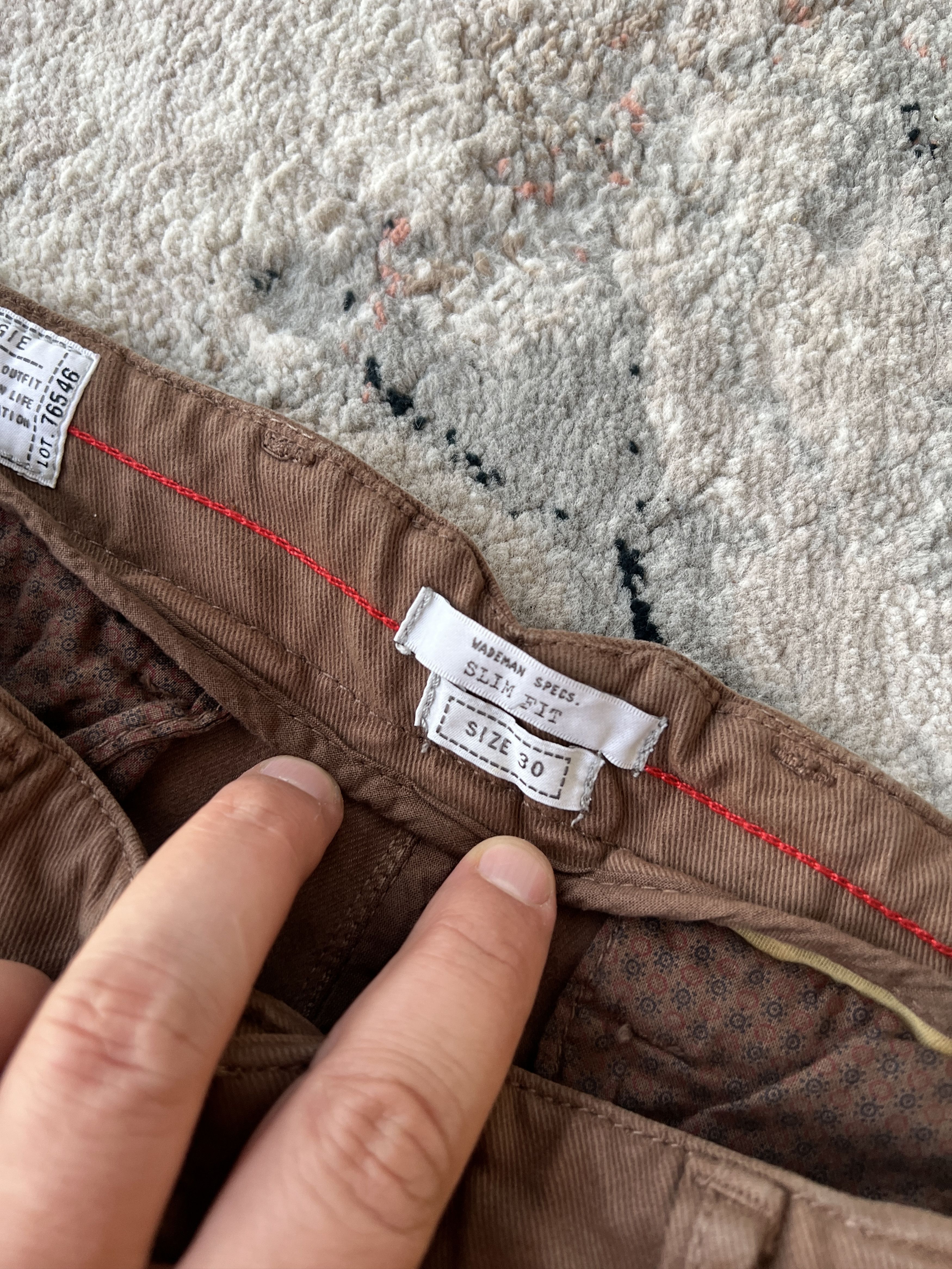 Bomboogie Boomboogie Slim Fit Pants Size US 30 / EU 46 - 3 Thumbnail