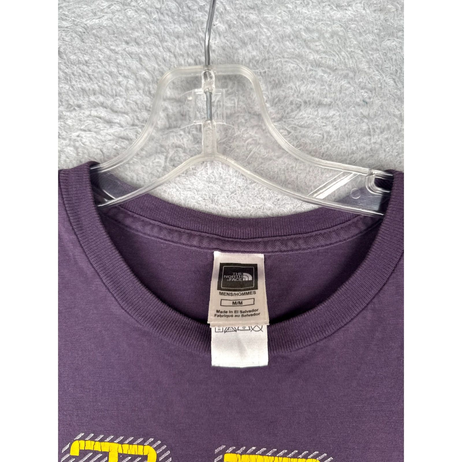 The North Face The North Face Shirt Men Medium Purple Short Sleeve Crew Neck Cotton Blend READ Outdoor Mens Size US M / EU 48-50 / 2 - 7 Thumbnail