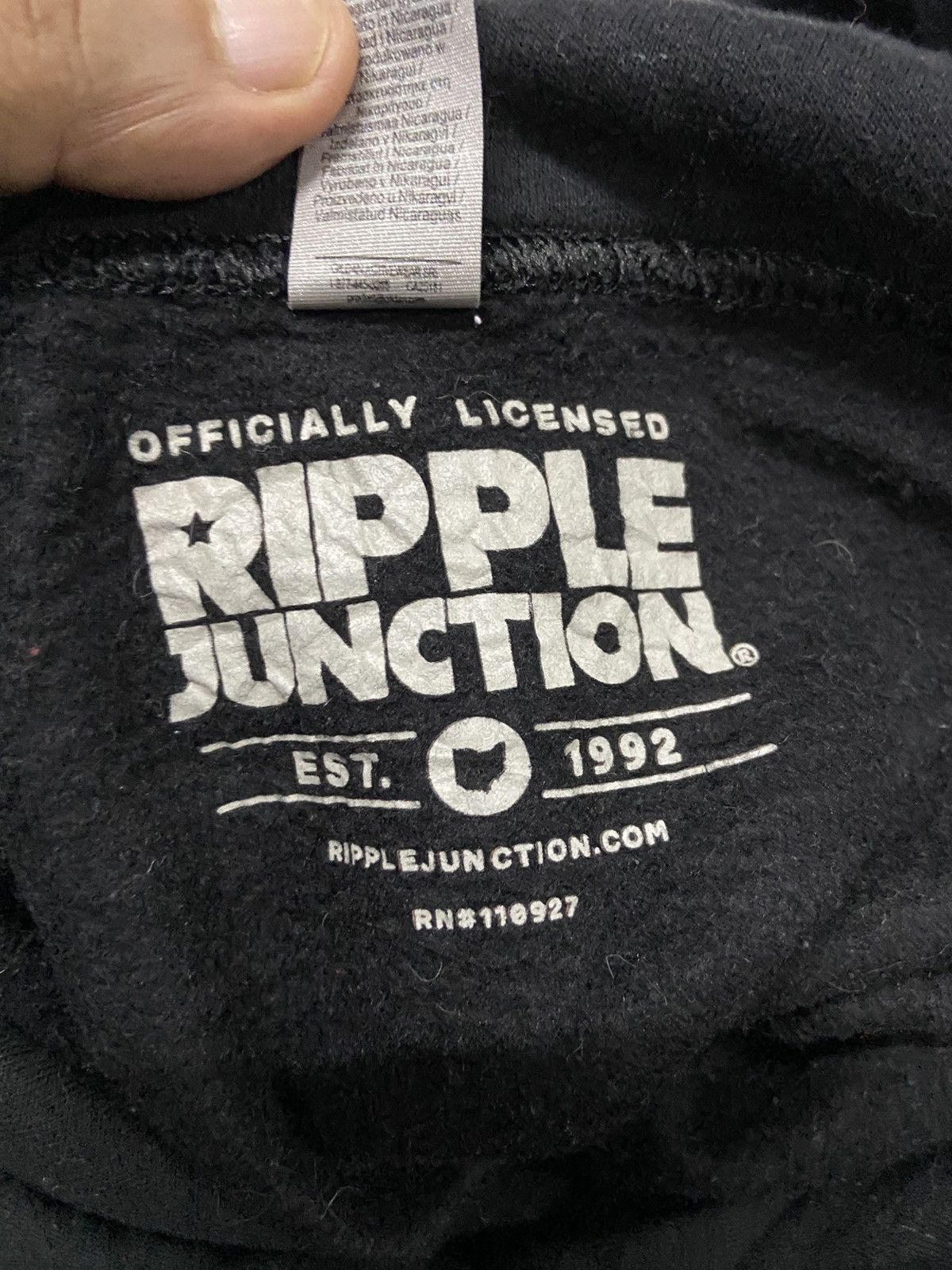 Ripple Junction XBOX RIPPLE JUNCTION 2021 BLACK HOODIE Size US XXL / EU 58 / 5 - 10 Thumbnail