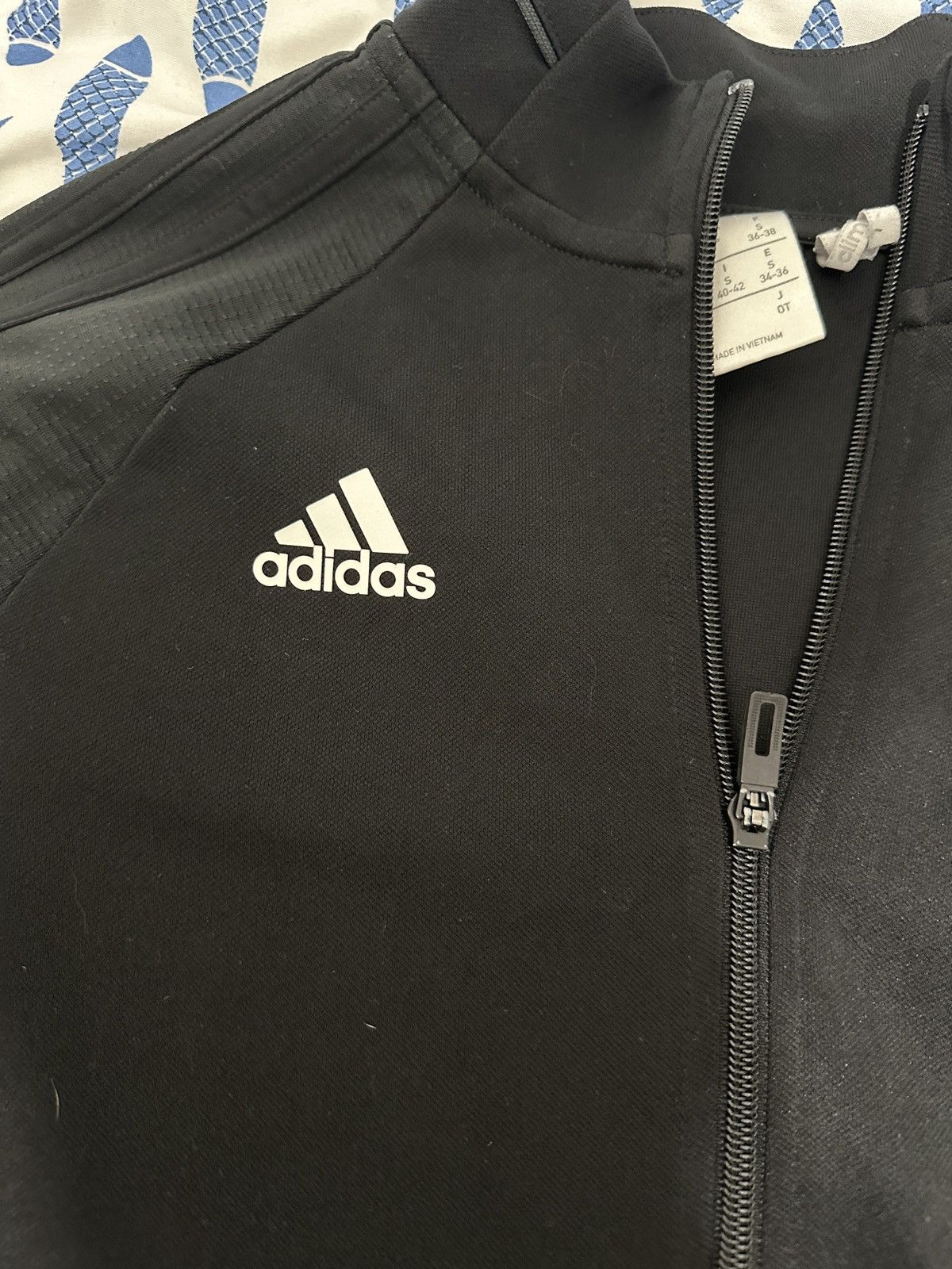 Adidas Adidas Black Zip up Hoodie Size S / US 4 / IT 40 - 3 Thumbnail
