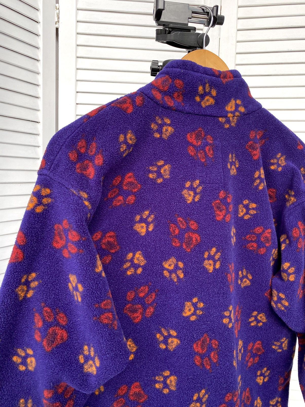 Jack Wolfskin × Vintage Vintage Jack Wolfskin Zip Fleece Jacket Overprint Polartec Size US XS / EU 42 / 0 - 8 Thumbnail