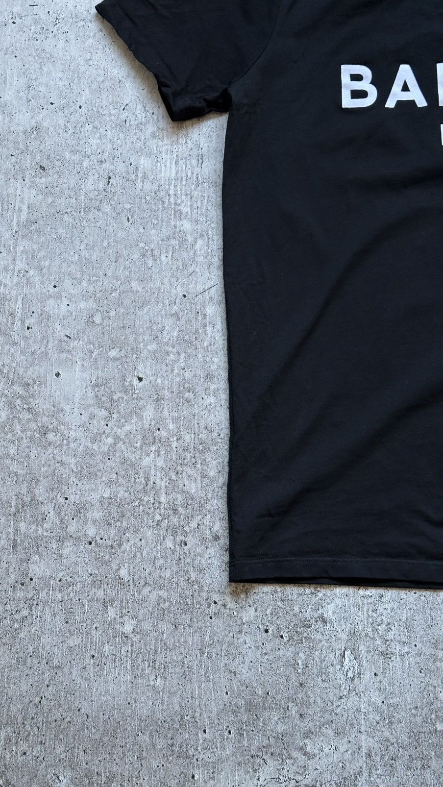 Balmain Women's Balmain Paris Big Logo Black T Shirt Size XXS / US 00 / IT 34 - 5 Thumbnail