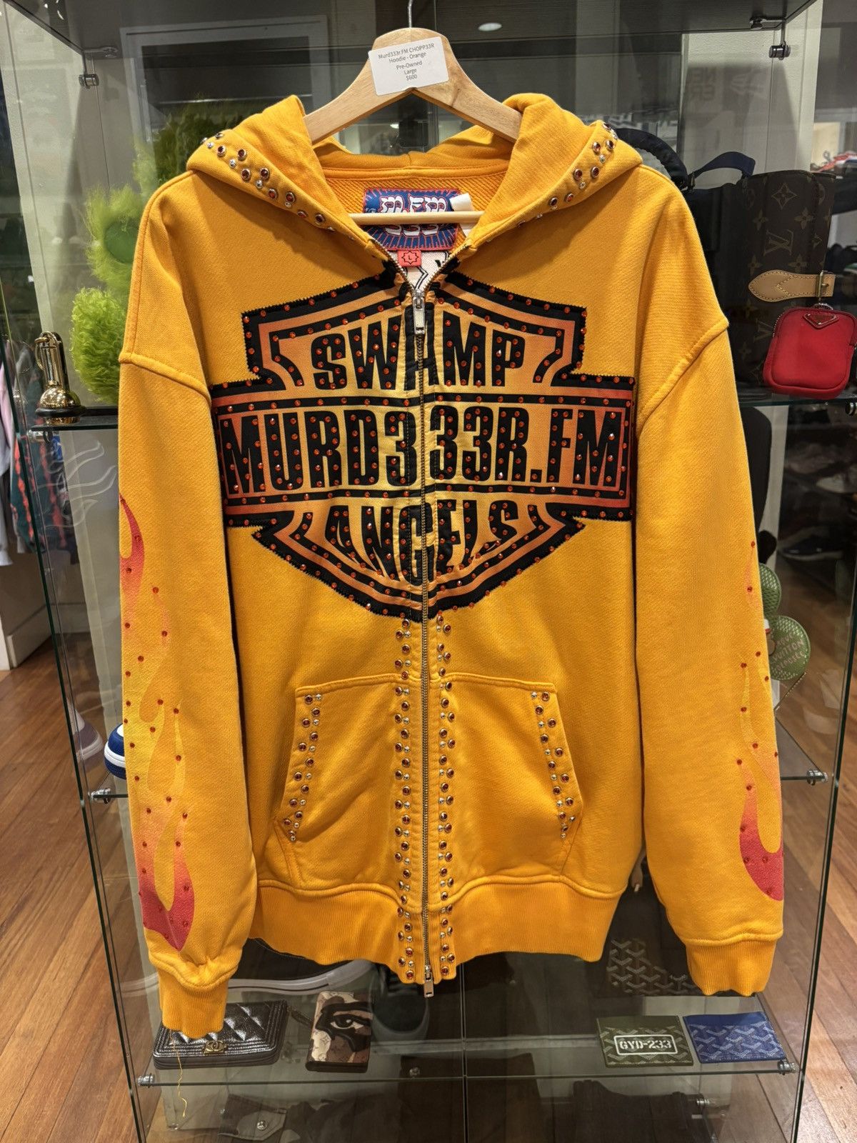 Murd333r.FM CHOPP3R Hoodie Orange
