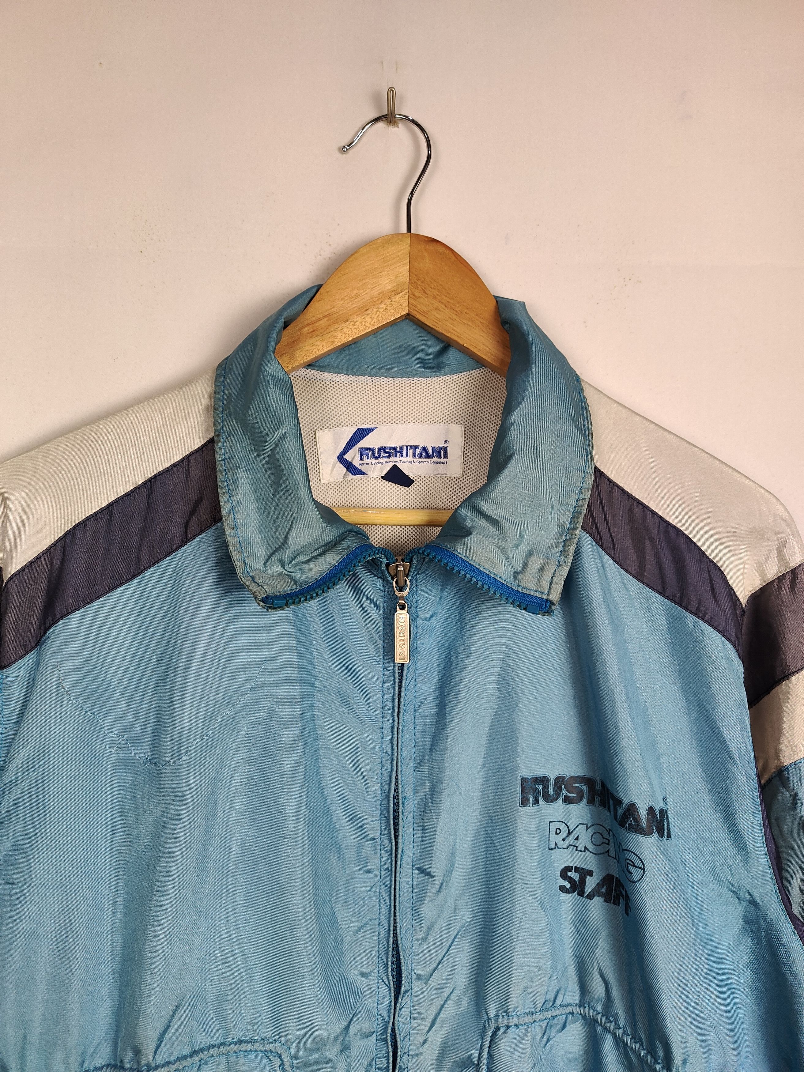 Japanese Brand × Vintage Vintage 90s Kushitani Racing Staff Jacket Size US L / EU 52-54 / 3 - 2 Thumbnail