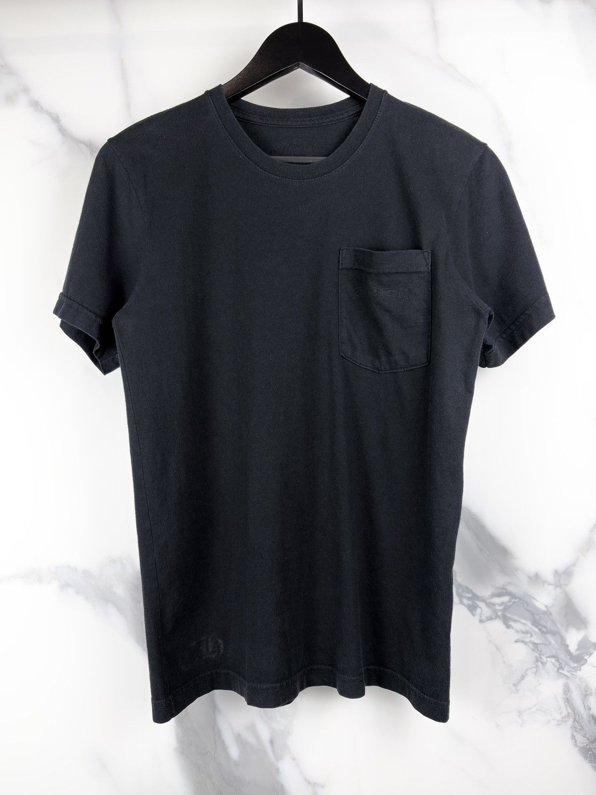Chrome Hearts Chrome Hearts Vine Hairy Dagger Scroll Logo Pocket Tshirt Size US S / EU 44-46 / 1 - 2 Thumbnail