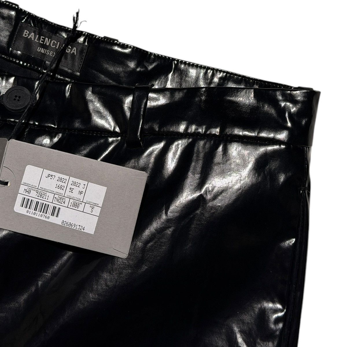 Balenciaga Coated glossy pant Size US 32 / EU 48 - 2 Thumbnail