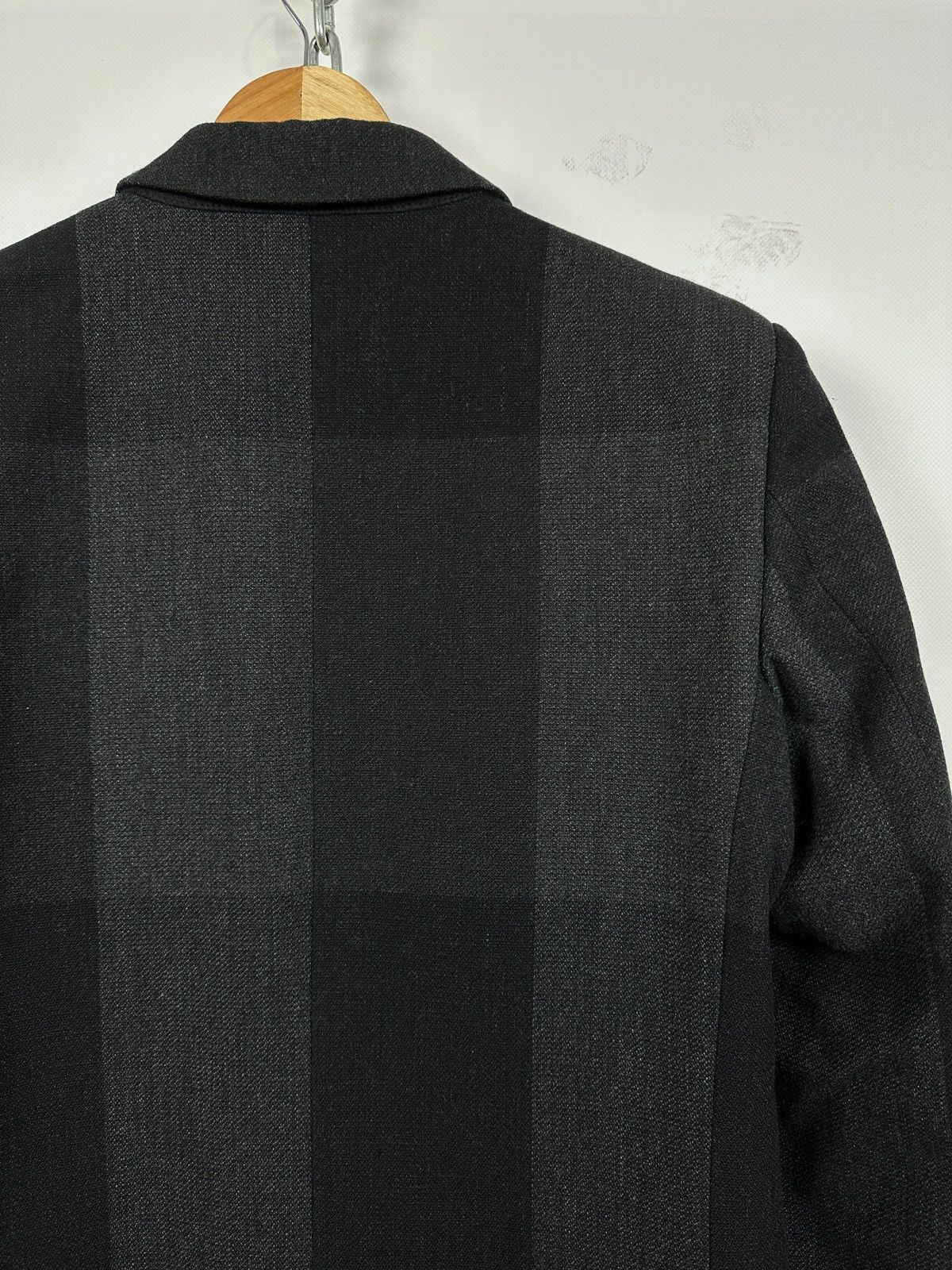 Diesel Black Gold Diesel Black Gold Wool Checkered Coat Jacket Size US M / EU 48-50 / 2 - 20 Thumbnail