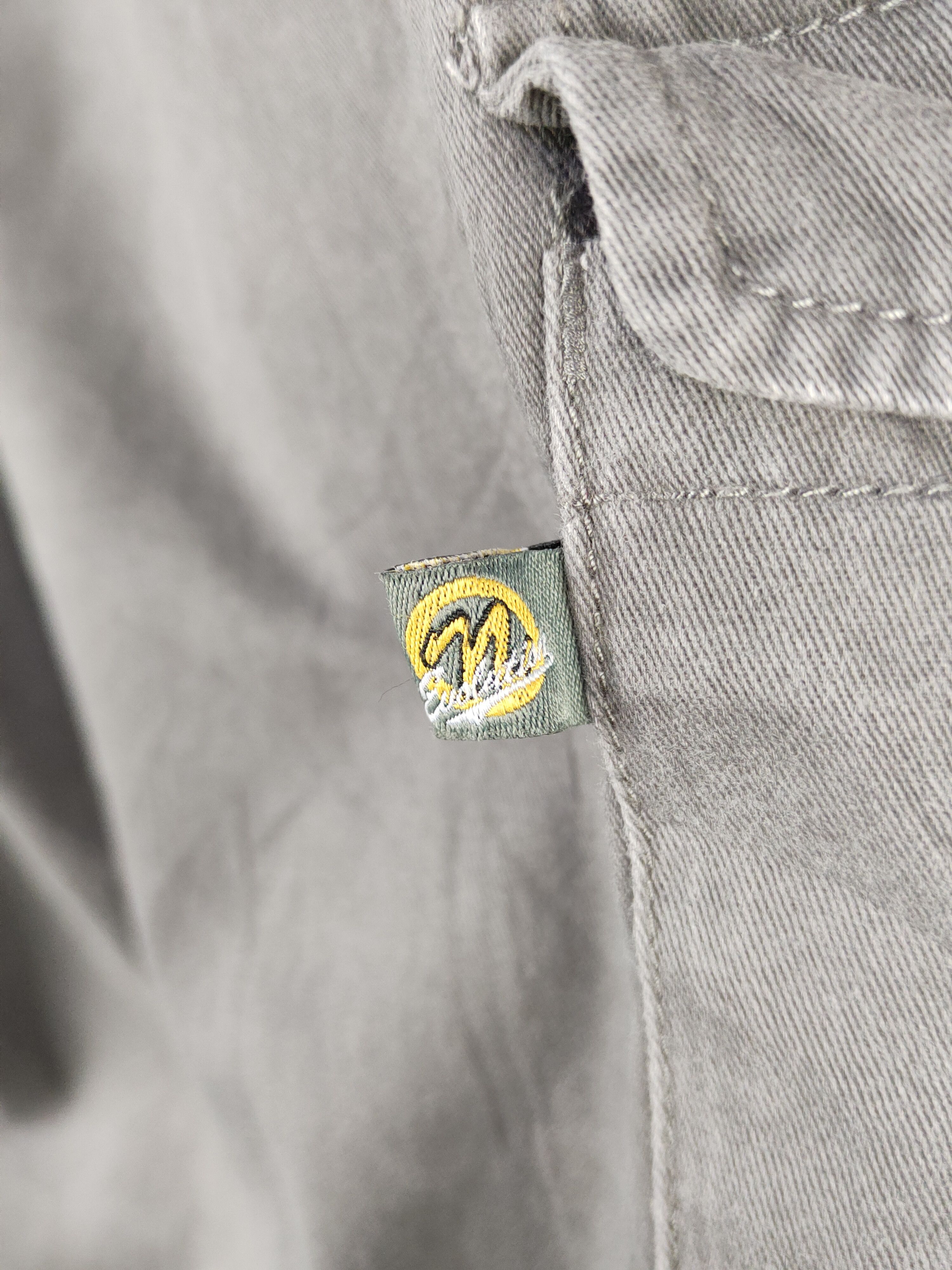 Japanese Brand N evolutions Gray Multipocket Tactical Cargo Pants #S2431 Size US 34 / EU 50 - 10 Thumbnail