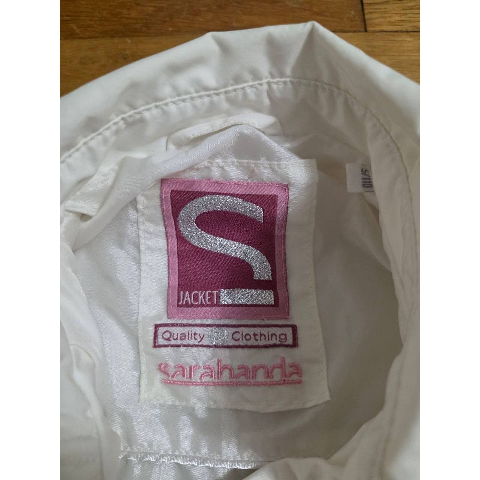 Sarah Pacini Sarahanda Jacket Short Collared Coat with Belt 5 y A001156 Size 26 - 5 Thumbnail