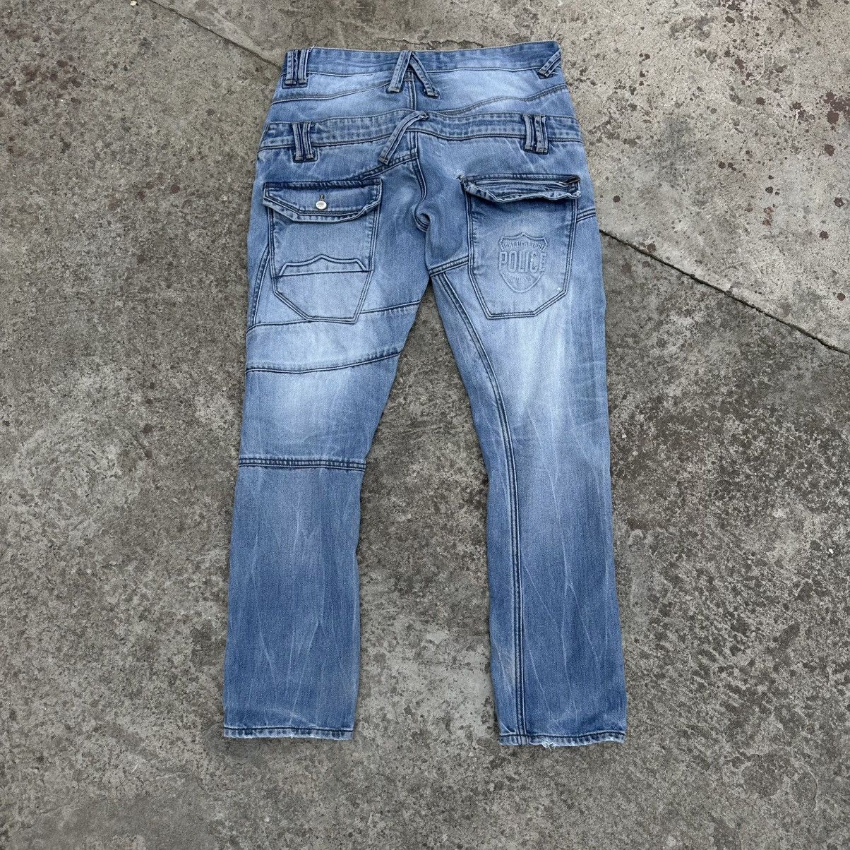 Issey Miyake × Japanese Brand × Y/Project Vintage Japanese Style 883 Police Jeans Crazy Fit Grunge 00s Size US 30 / EU 46 - 4 Thumbnail
