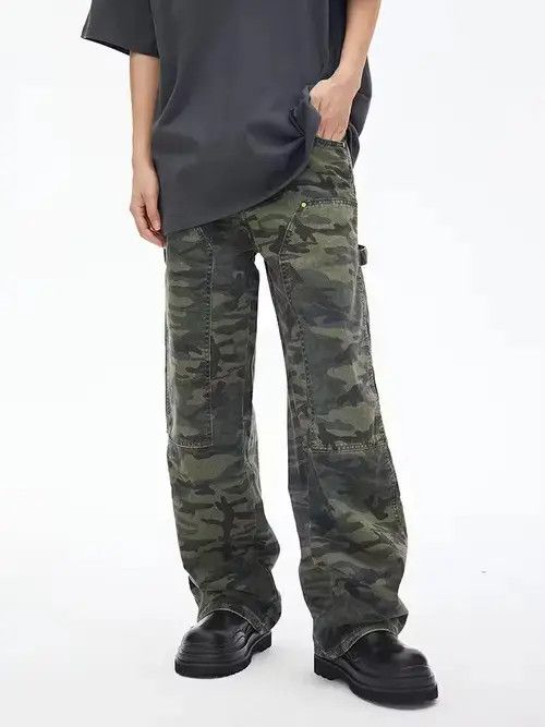 fade washed carpenter skate pants