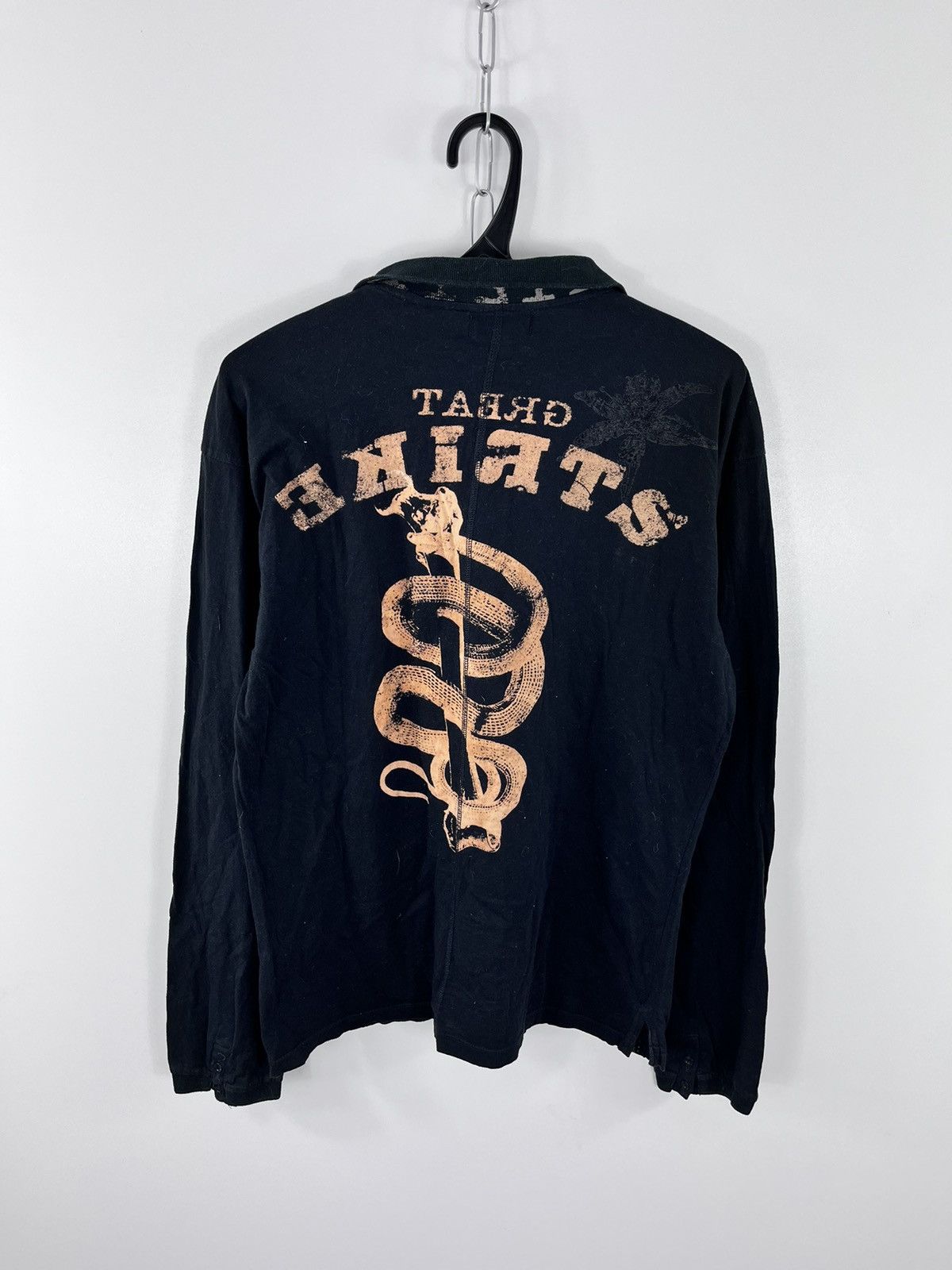 Other Religion LongSleeve Shirt 4Button Back Big Logo Black Size M Size US M / EU 48-50 / 2 - 2 Thumbnail