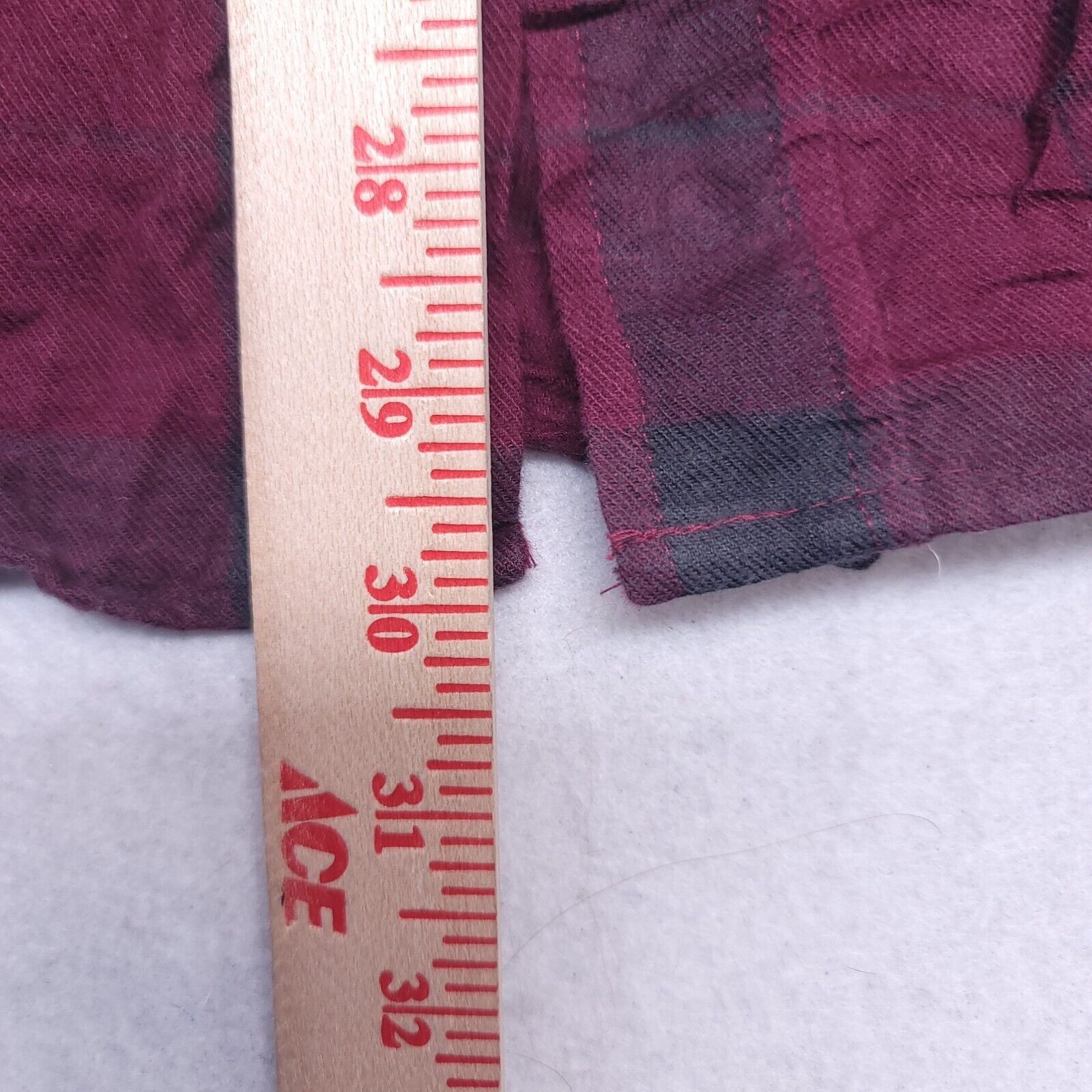 Saddlebred Saddlebred Tartan Flannel Button Up Shirt Mens Size S Red Size US S / EU 44-46 / 1 - 7 Thumbnail