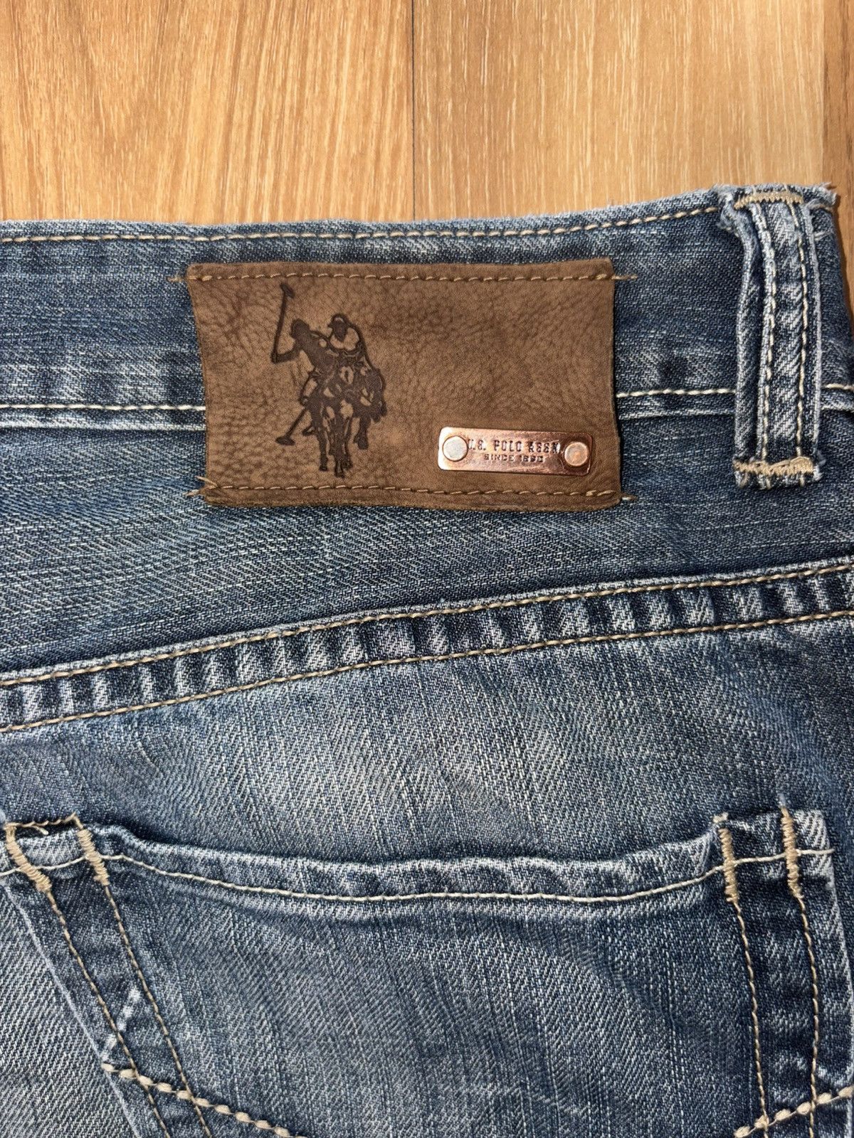 Polo Ralph Lauren U.S. Polo Assn. Authentic Denim Co. Jeans 36x34 Straight Leg Size US 36 / EU 52 - 9 Thumbnail