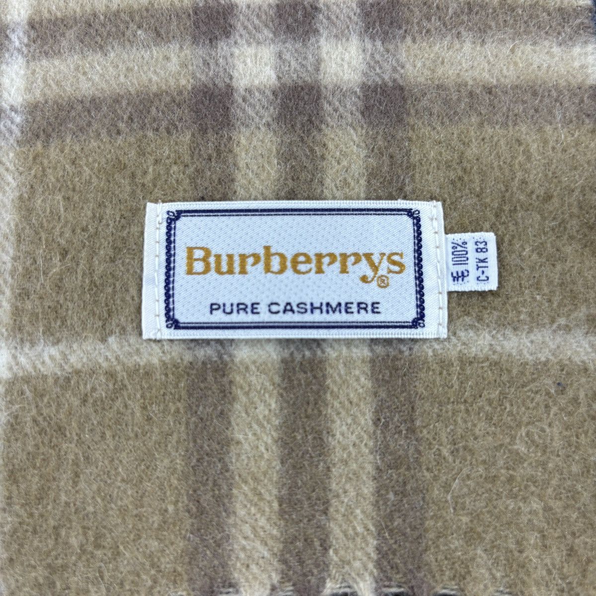 Burberry × Vintage Burberry Scarf # D703 # Muffler # Neckwear Size ONE SIZE - 2 Thumbnail