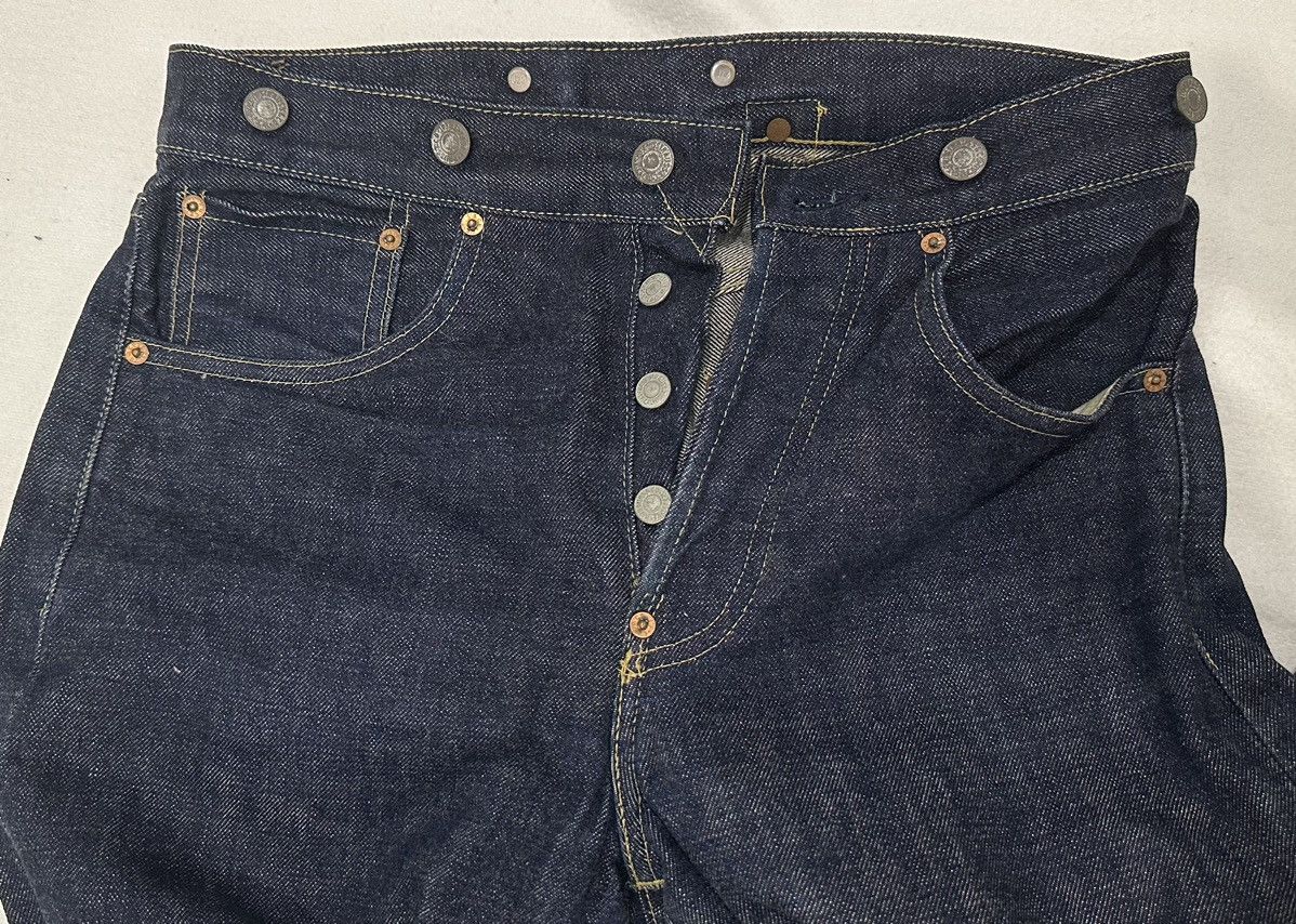 Levi's × Levi's Vintage Clothing × Vintage LEVIS 702XX BUCKLEBACK 1996 Size US 30 / EU 46 - 4 Thumbnail