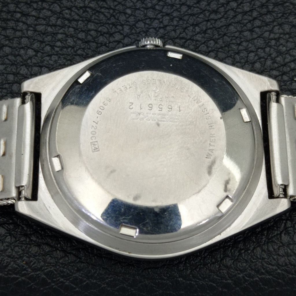 Seiko AUTOMATIC VINTAGE SEIKO JAPAN 6309A MENS WATCH a700417-1 Size 38 - 8 Thumbnail