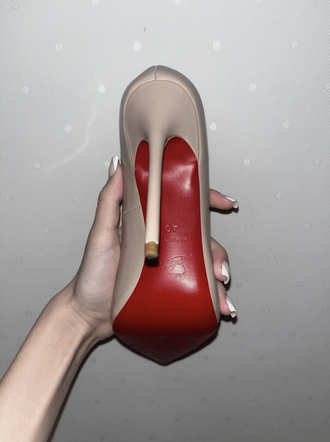 Christian Louboutin Authentic Christian Louboutin So Kate Nude Pumps Size US 9.5 / IT 39.5 - 4 Thumbnail