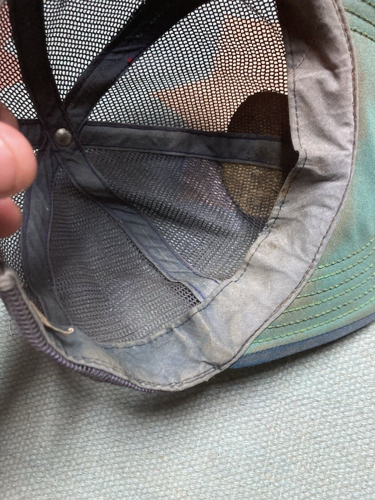 Vintage Trucker hat full mesh Pierre Marques Acapulco Mexico distres Size ONE SIZE - 10 Thumbnail