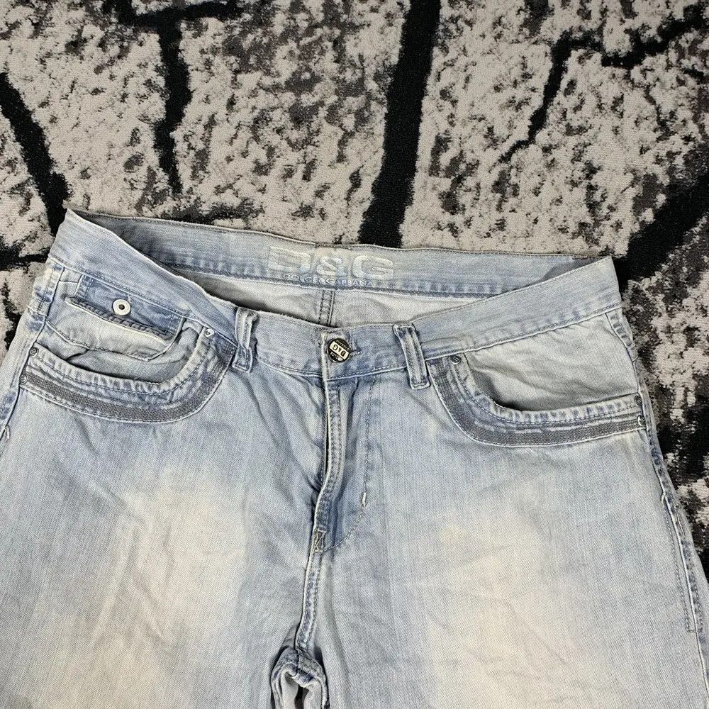 Vintage Vintage Dolce Gabbana D&G Avant Garde Drip Pants y2k Size US 34 / EU 50 - 4 Thumbnail