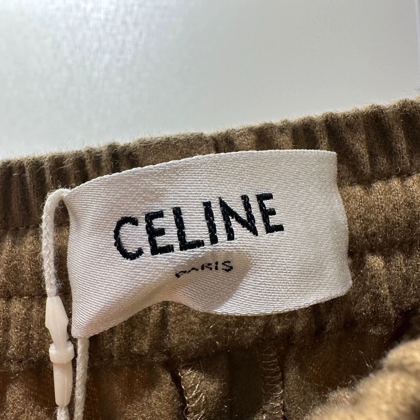 Celine Celine cashmere drawstring elastic waist pants feb318 36 Size 26" / US 2 / IT 38 - 3 Thumbnail