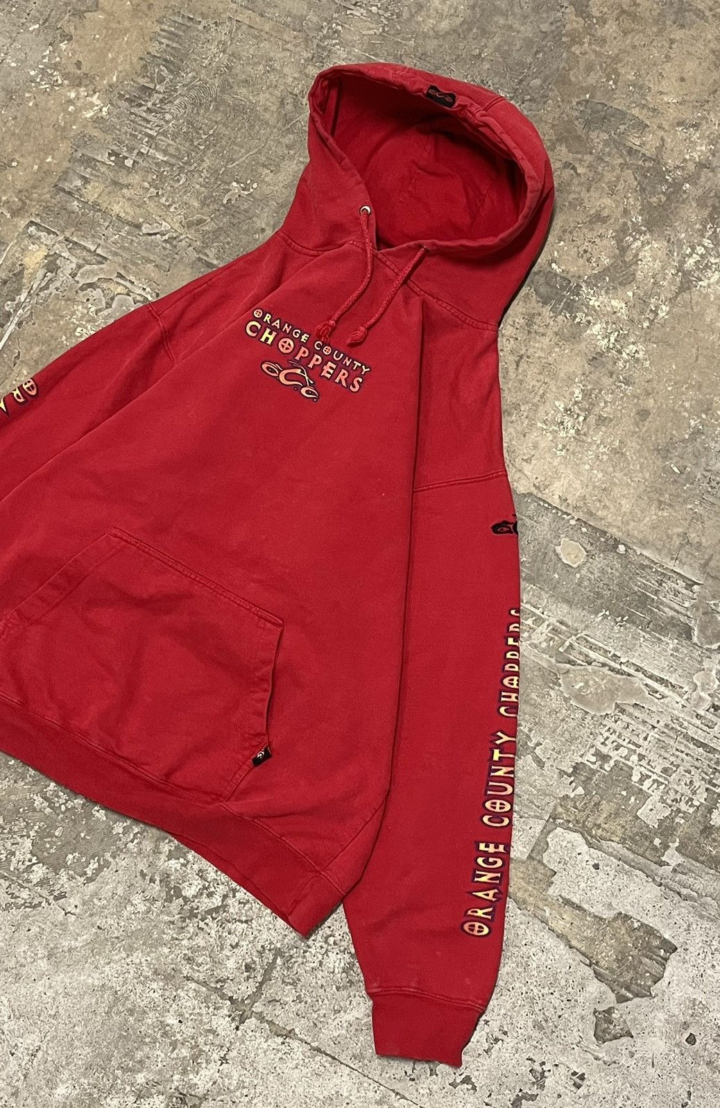Crazy rare y2k Orange County choppers biker skater hoodie