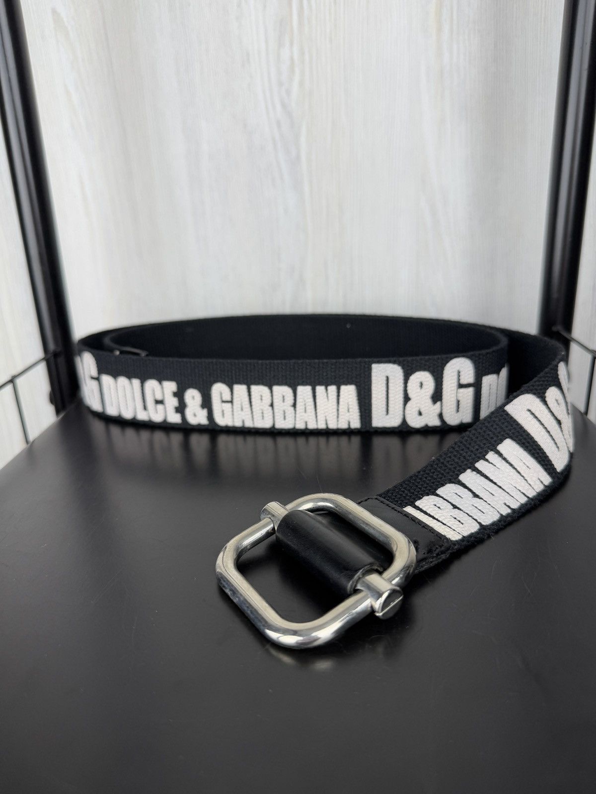 Dolce & Gabbana Dolce Gabbana Belt Mens Black Made In Italy Size ONE SIZE - 2 Thumbnail