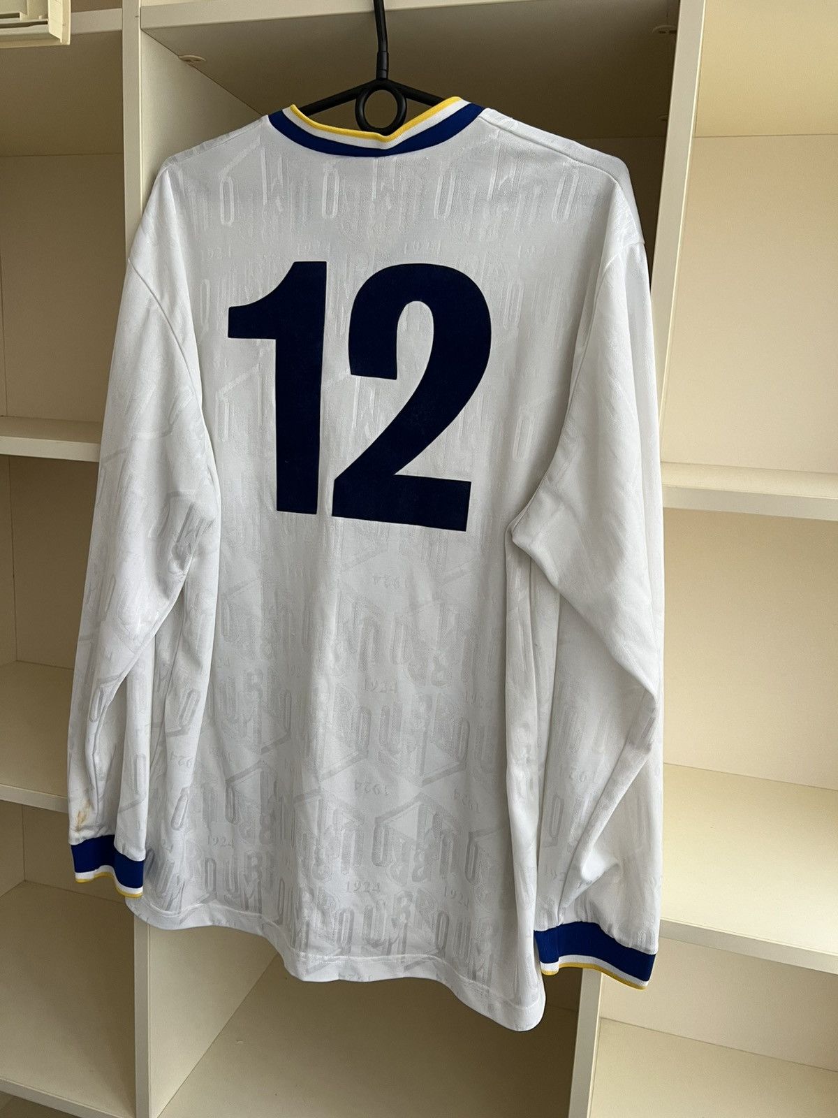 Umbro Vintage 90s Umbro Jersey Football Long Sleeve Soccer Size L Size US L / EU 52-54 / 3 - 22 Thumbnail
