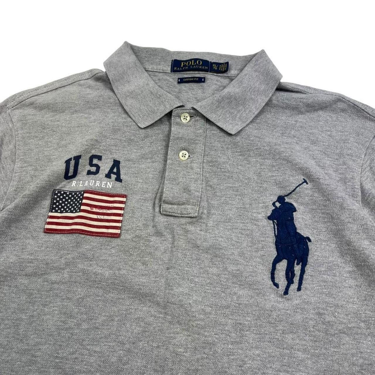 Polo Ralph Lauren Polo By Ralph Lauren USA Big Pony Polo Shirt - Extra Large Size US XL / EU 56 / 4 - 2 Thumbnail