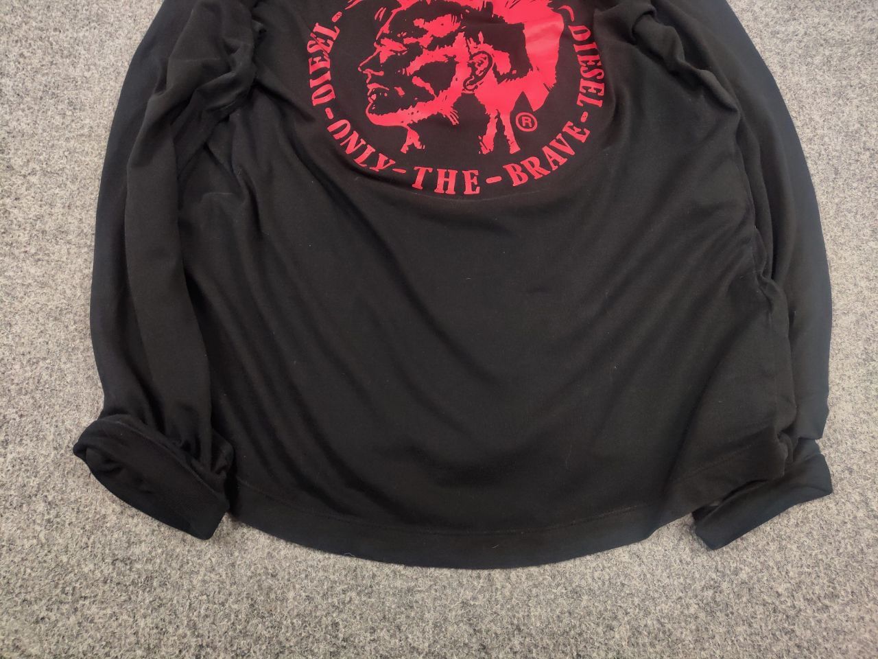 Diesel Vintage Diesel y2k style Big Logo Black Light Long sleeve Size US M / EU 48-50 / 2 - 6 Thumbnail