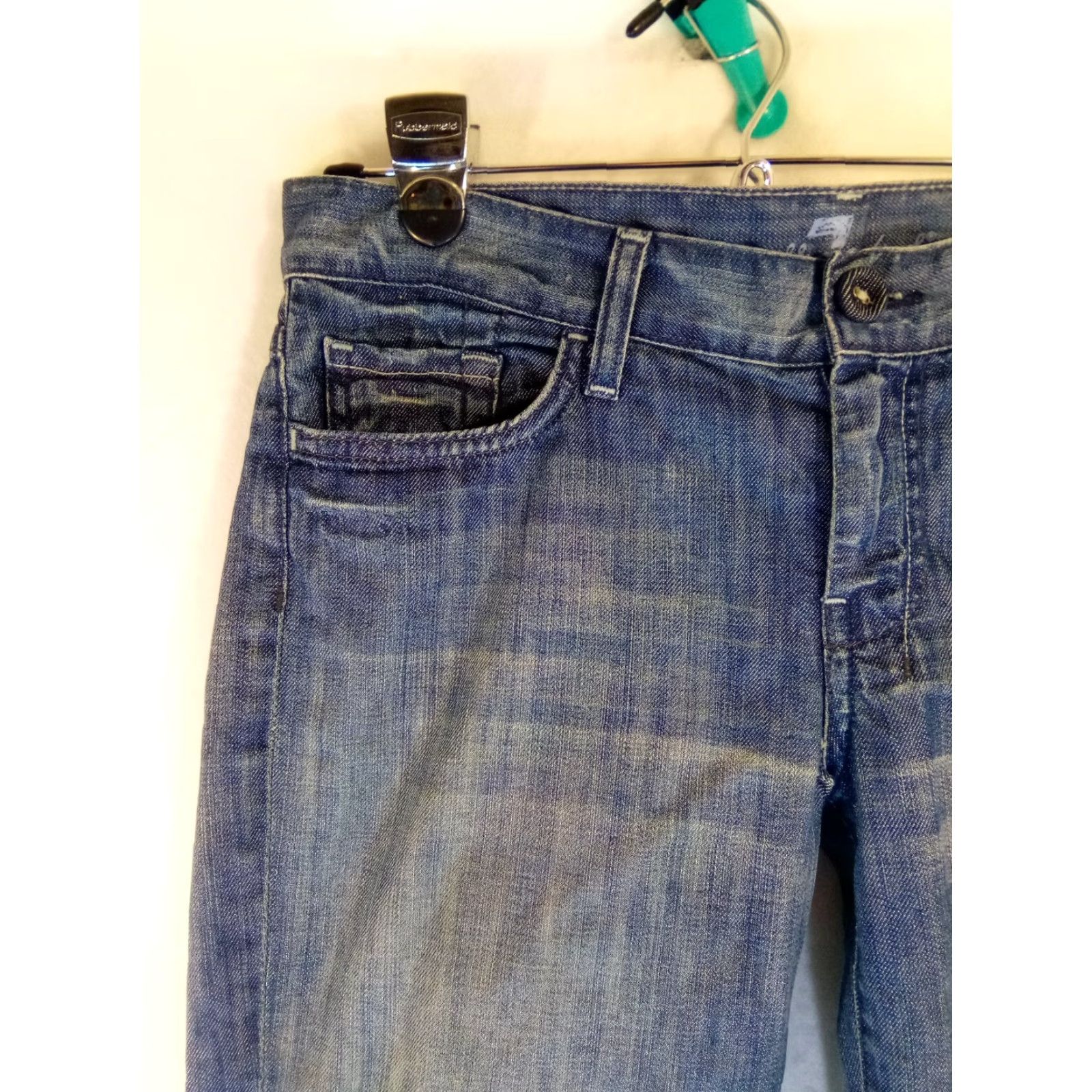 7 For All Mankind 7 For All Mankind Capri Pants Women Denim Blue 28 Waist 34" Zip Button 5-Pocket Regular Capris Vintage? No 90s? (avoid) Size 28" / US 6 / IT 42 - 3 Thumbnail