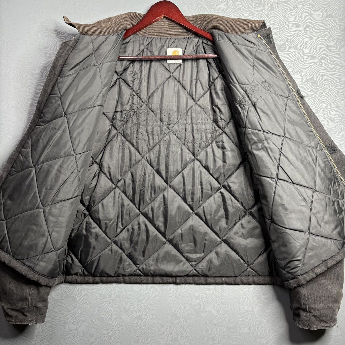 Carhartt × Vintage Vintage Carhartt Quilted Artic Jacket J02 BLK Large Size US L / EU 52-54 / 3 - 2 Thumbnail