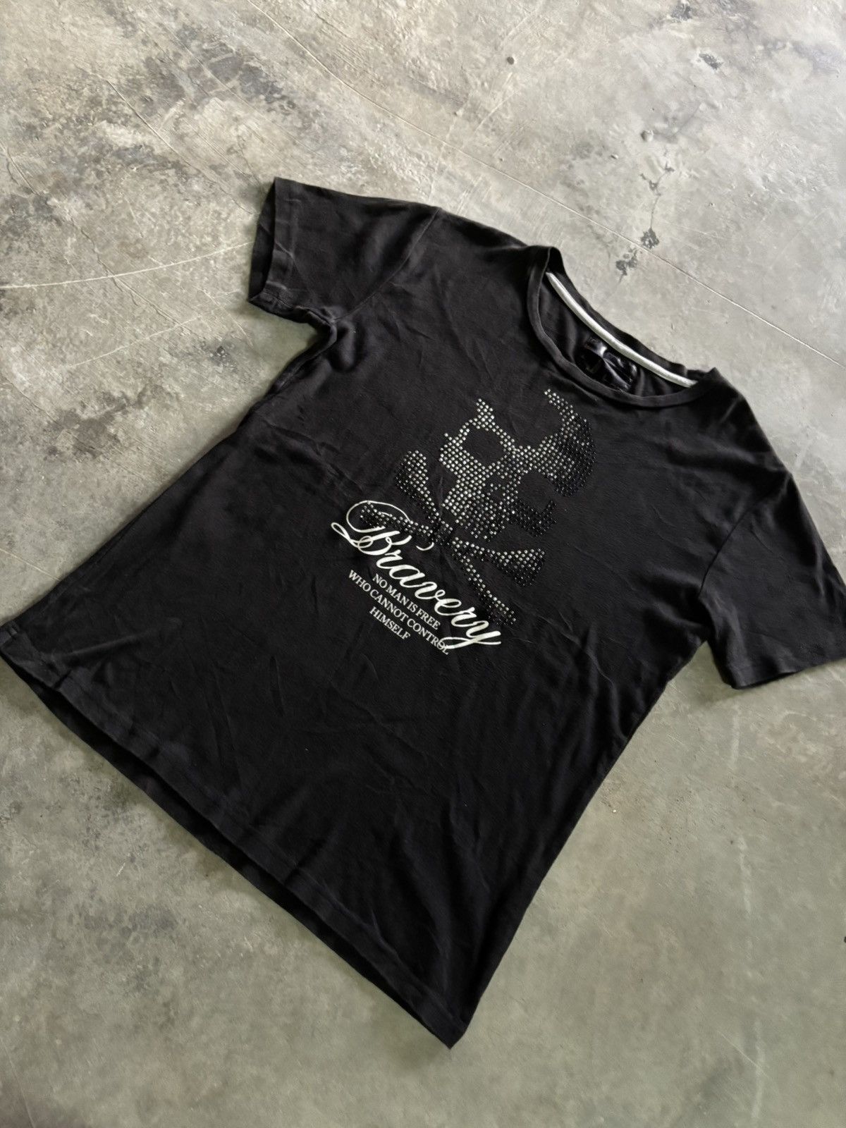 20471120 × CIVARIZE × Hysteric Glamour y2k bravery poem skull rhinestone ifsixwasnine lgb style Size US L / EU 52-54 / 3 - 6 Thumbnail