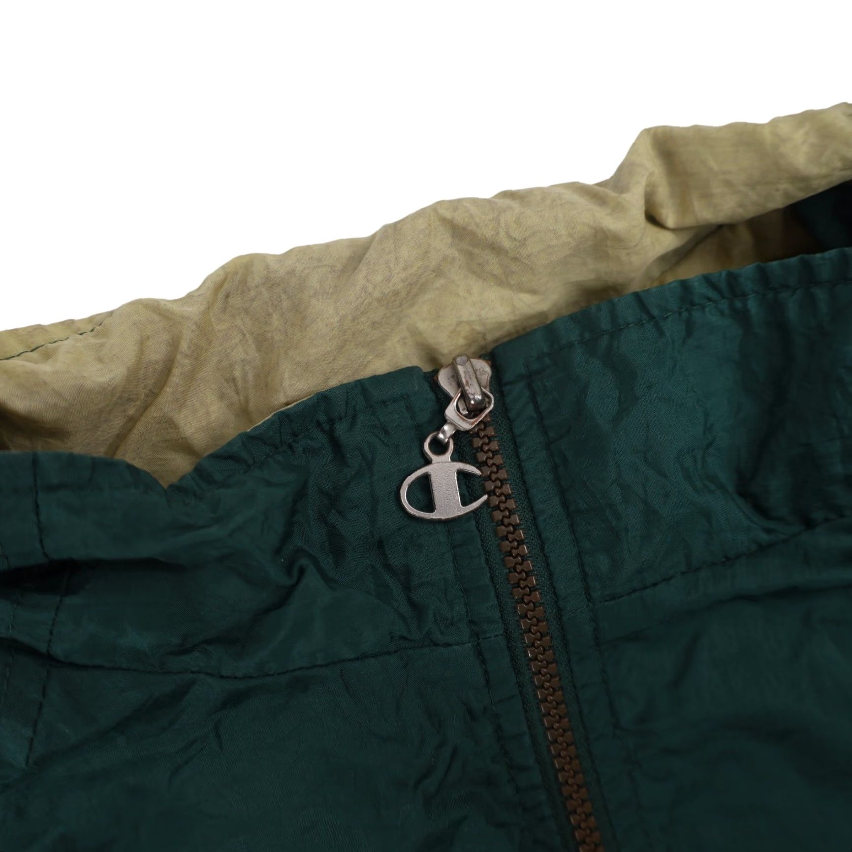 Champion VINTAGE Champion University of Oregon Ducks Windbreaker Jacket Mens Large Green 90s Big Logo Size US L / EU 52-54 / 3 - 7 Thumbnail