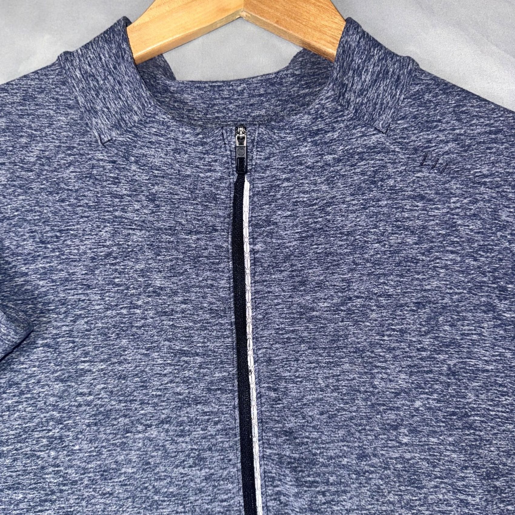 Lululemon Lululemon Mens XL Blue Quarter Zip Long Sleeve Pullover Shirt Size US XL / EU 56 / 4 - 5 Thumbnail