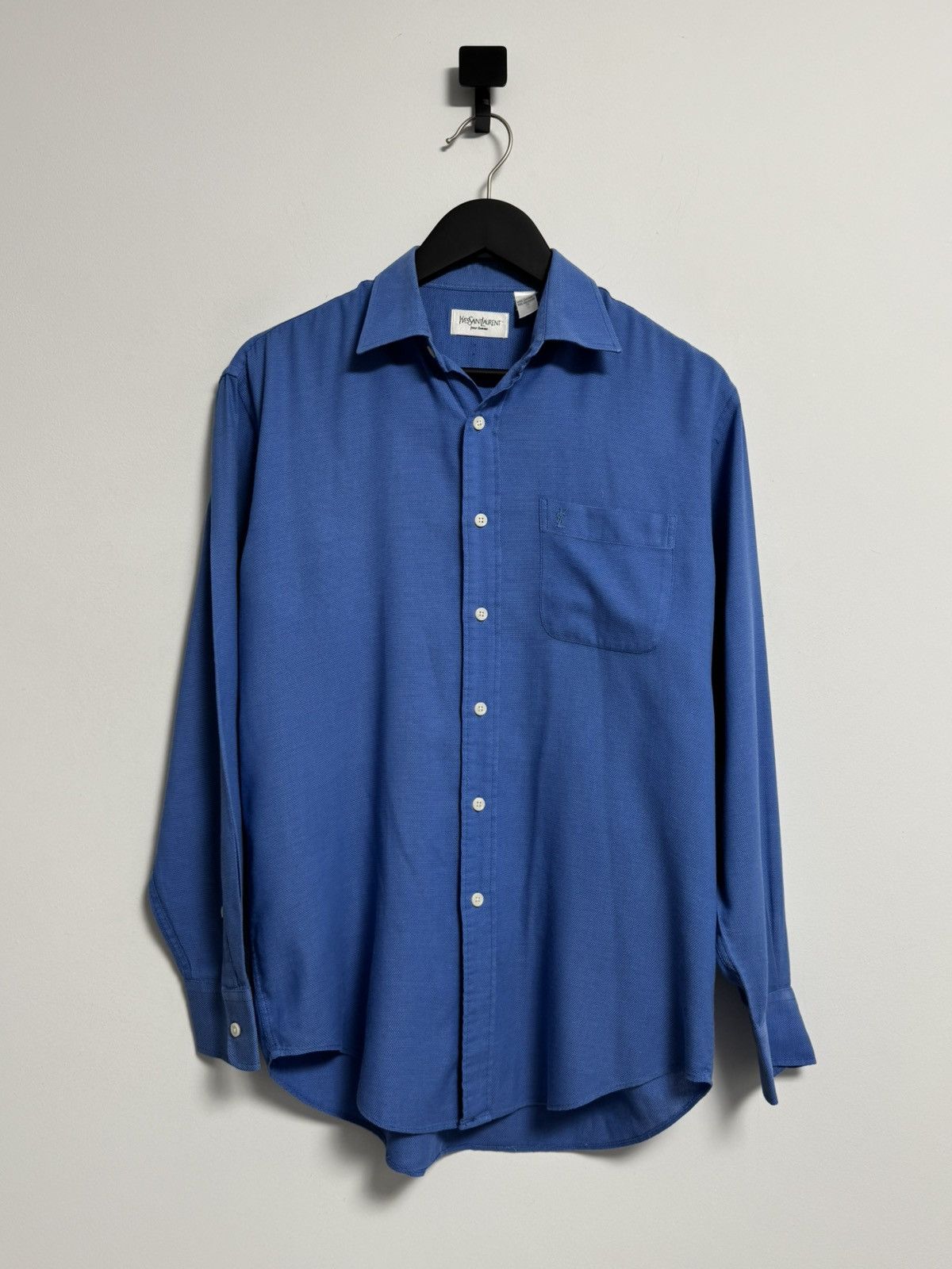 Yves Saint Laurent Yves Saint Laurent Button Up T-Shirt Luxury Size US M / EU 48-50 / 2 - 1 Thumbnail