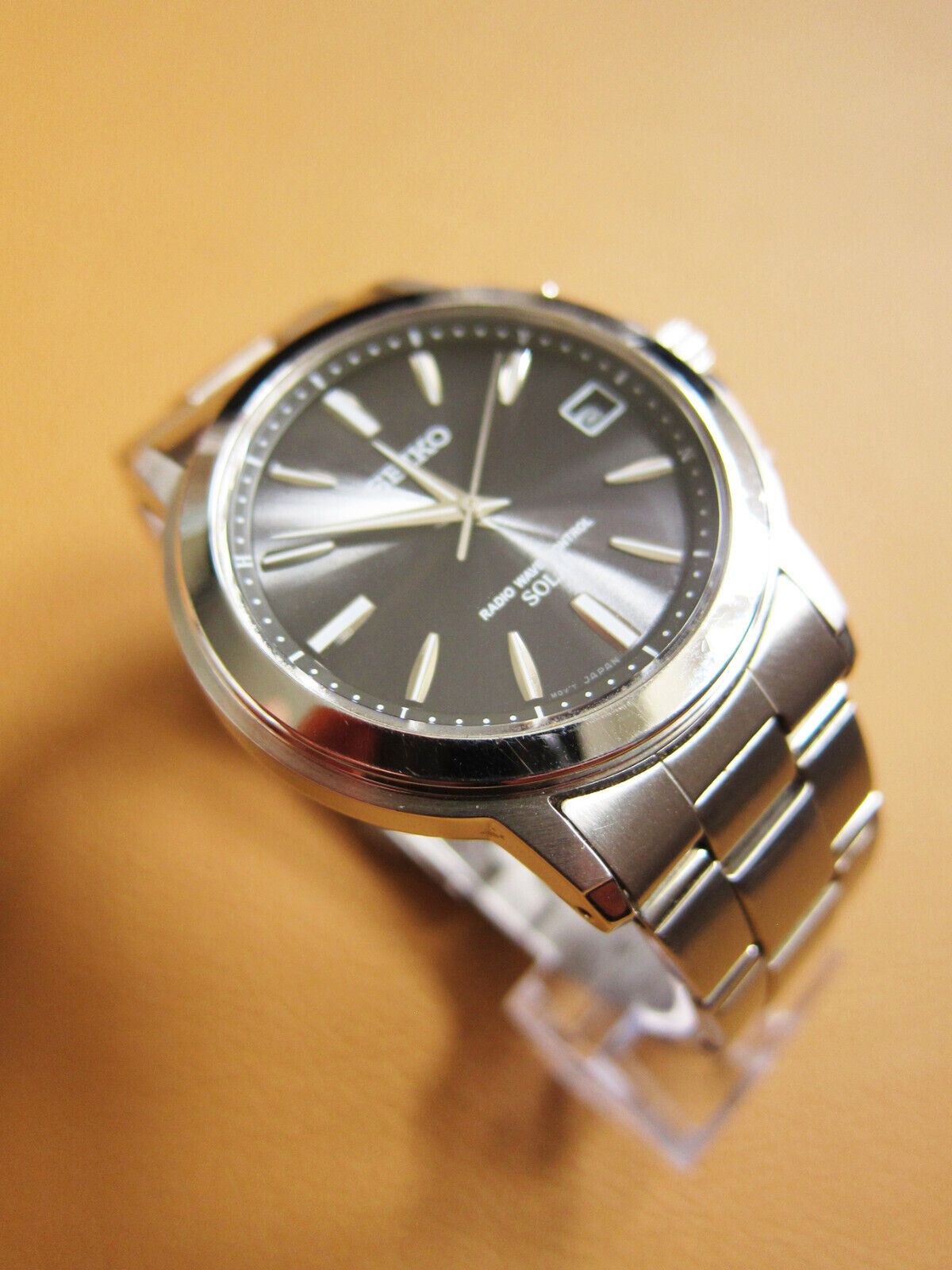 Seiko SEIKO 7B52-0AF0 Solar Radio Wave Control SS Men's Watch Size ONE SIZE - 2 Thumbnail