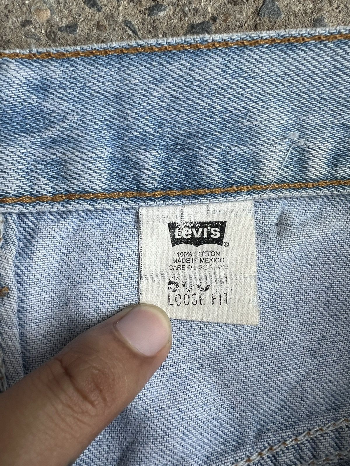 Levi's Vintage 90s Levi's 560 Many Buttons Denim Pants Size US 34 / EU 50 - 4 Thumbnail