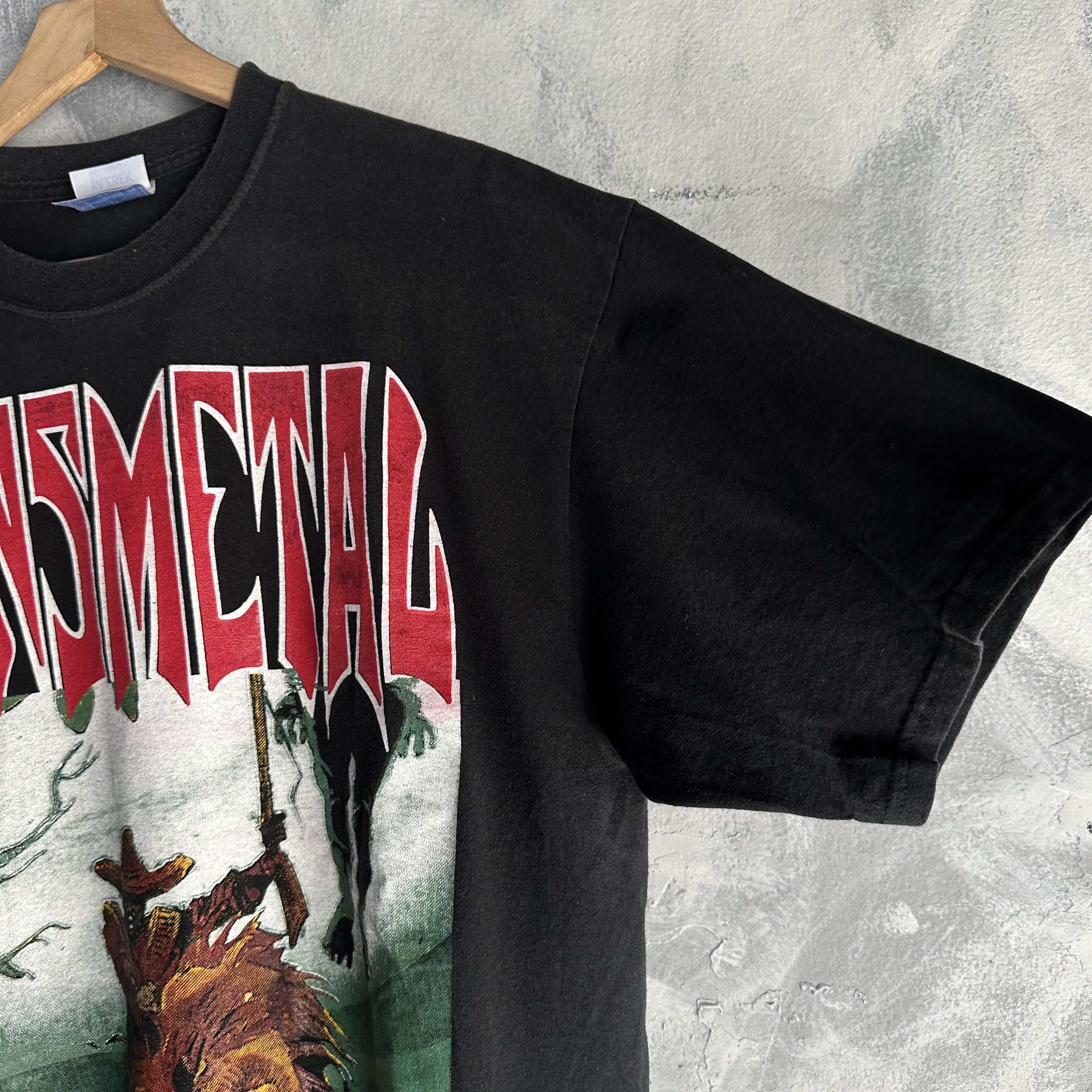 Other Vtg Transmetal T Shirt Thrash Death Metal Mexico Barbaro Size US XL / EU 56 / 4 - 4 Thumbnail