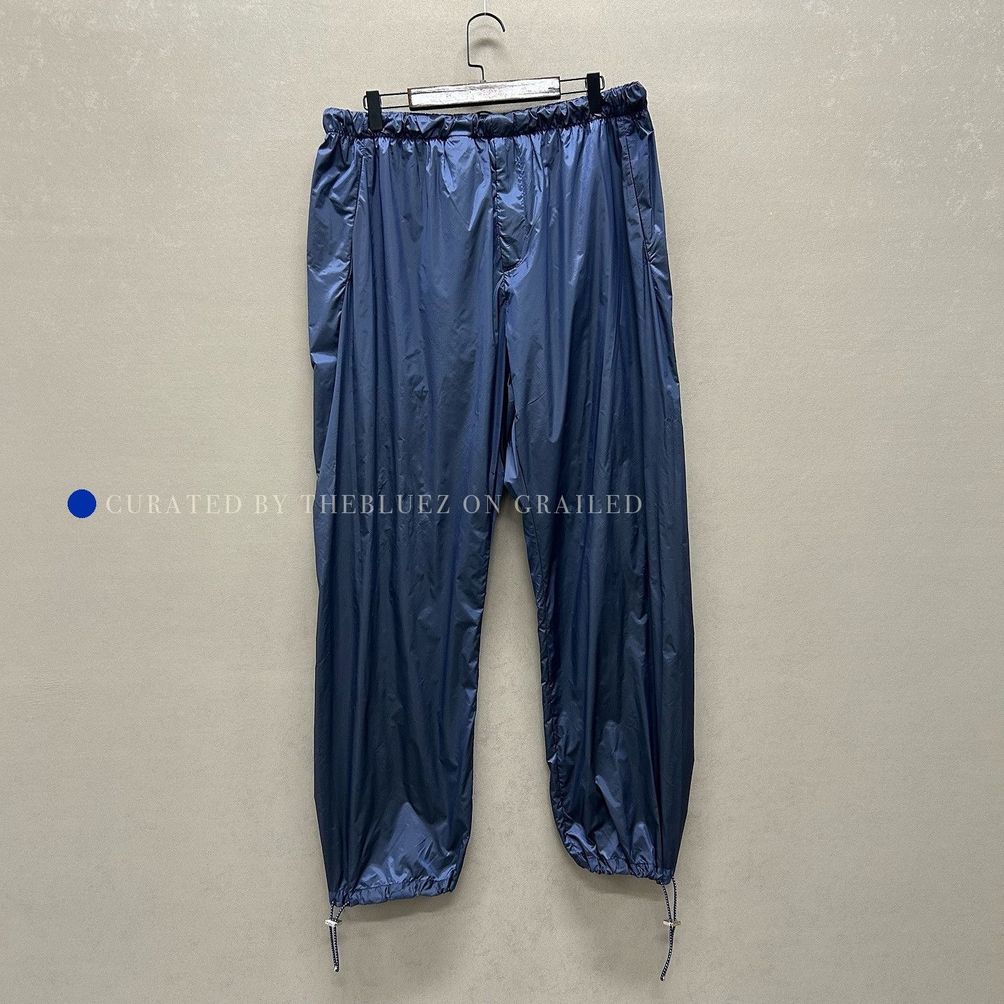 Louis Vuitton Stylish Blue Nylon Casual Pants Size 30 Size US 30 / EU 46 - 1 Thumbnail