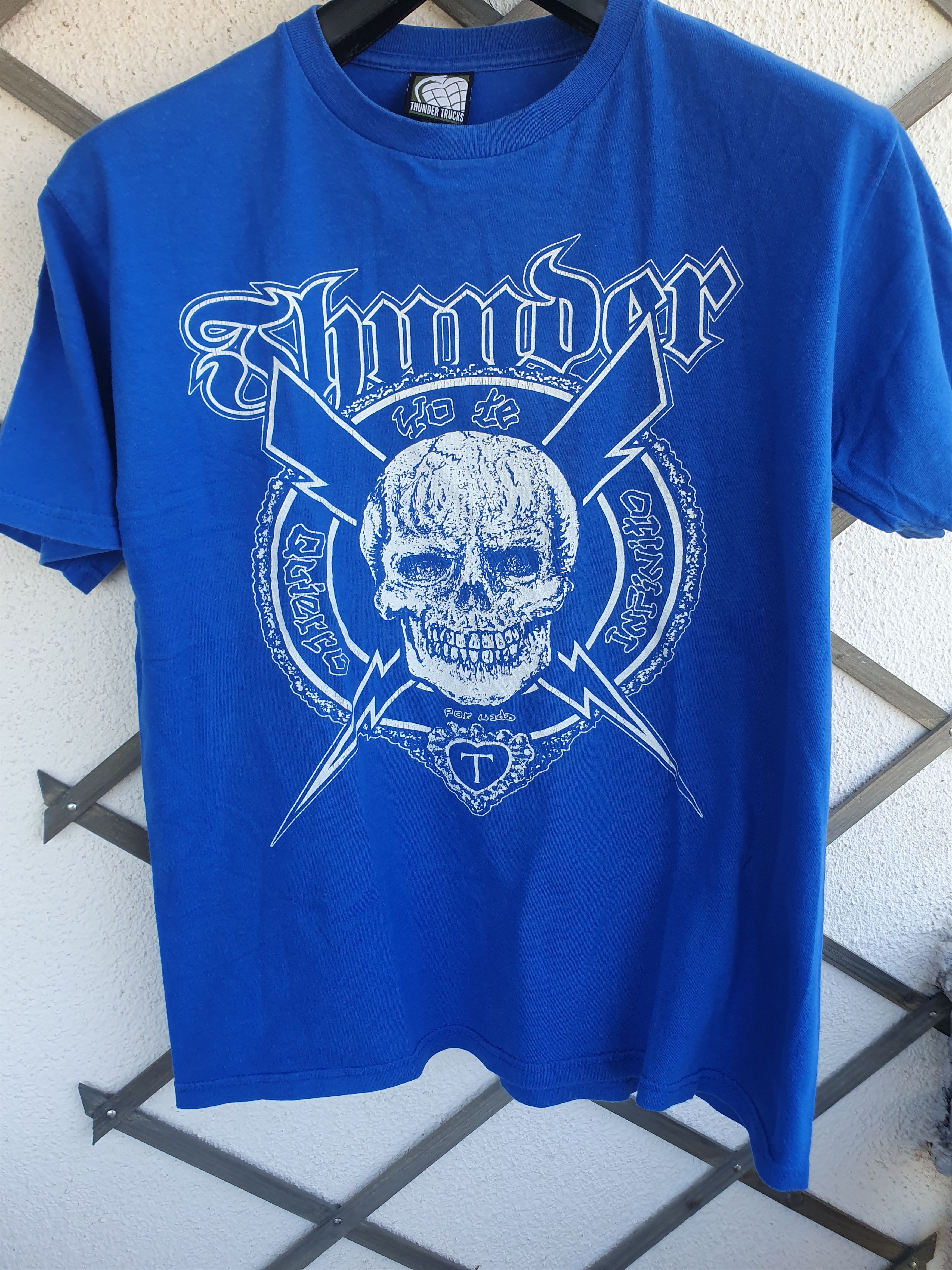 Vintage Thunder Trucks Skateboard Quierro Infinito Vtg tee sz M Size US M / EU 48-50 / 2 - 1 Thumbnail