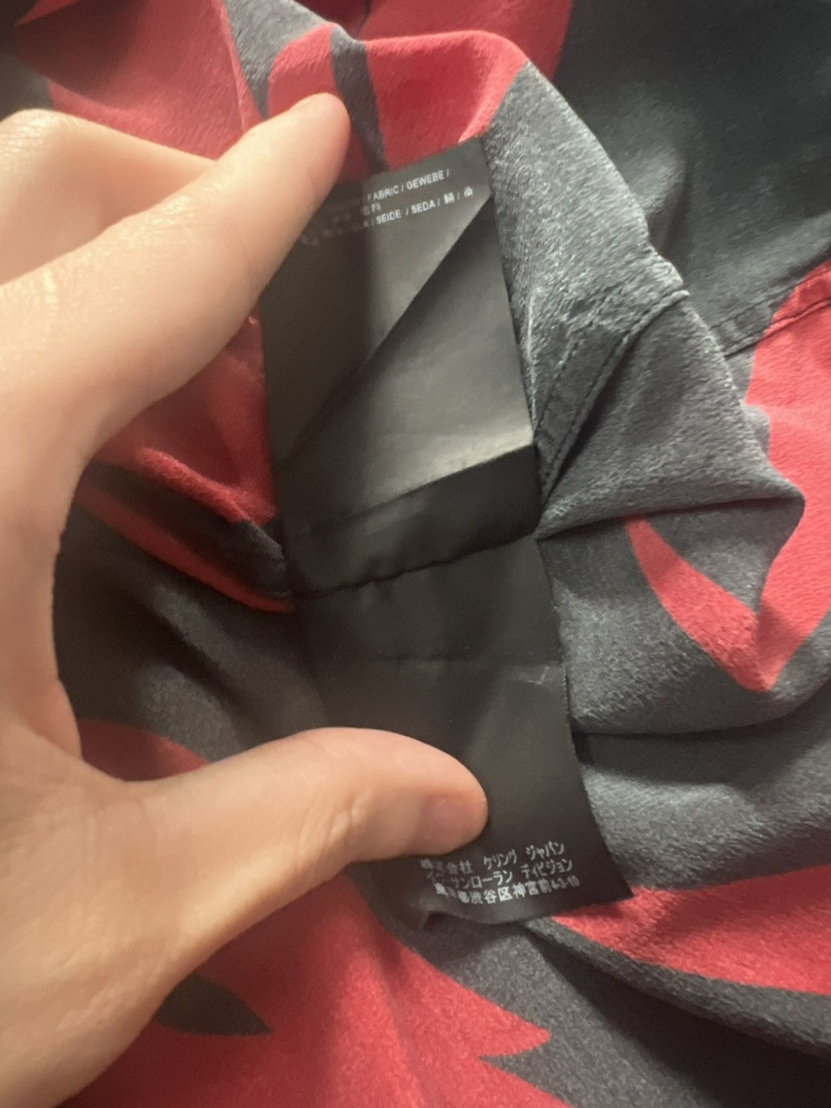 Saint Laurent Paris Saint Laurent Flame shirt Size US S / EU 44-46 / 1 - 3 Thumbnail