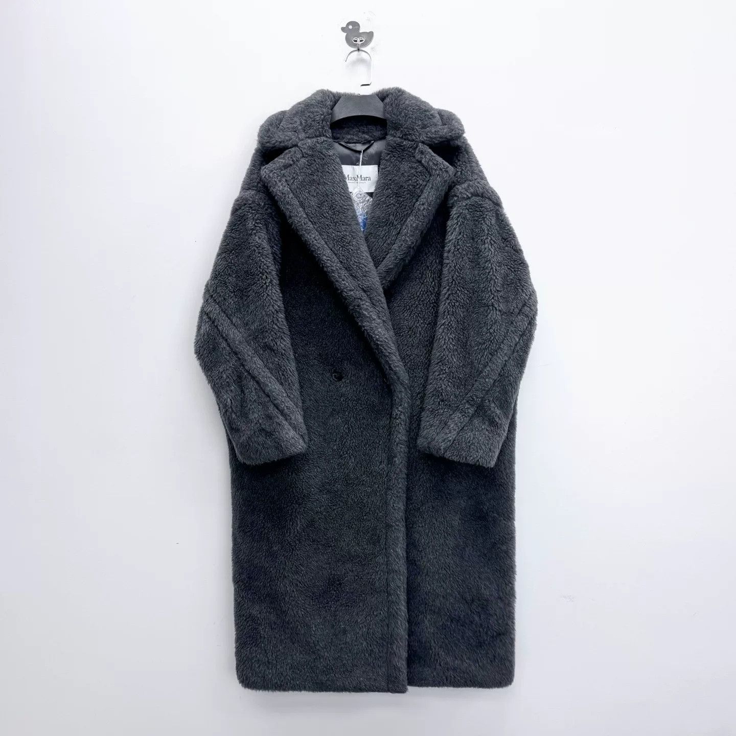 Max Mara MaxMara Teddy Long Lapel Coat Size M / US 6-8 / IT 42-44 - 1 Thumbnail