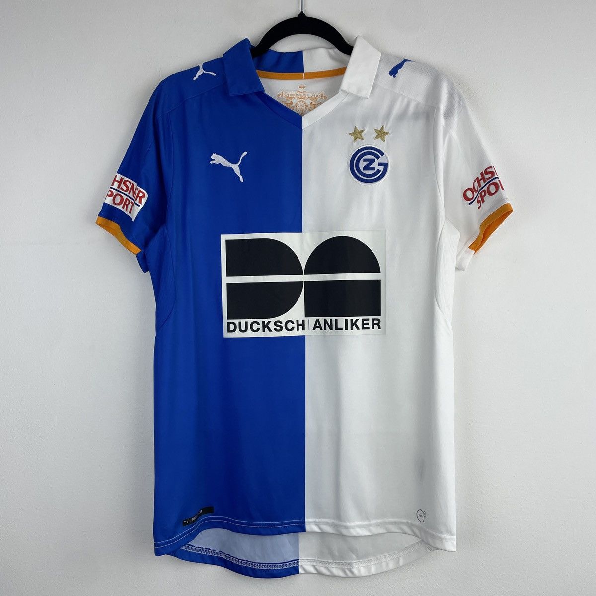 Puma Grasshoppers Zurich Home Puma Men’s Jersey Shirt 2016-2017 Size US S / EU 44-46 / 1 - 1 Thumbnail