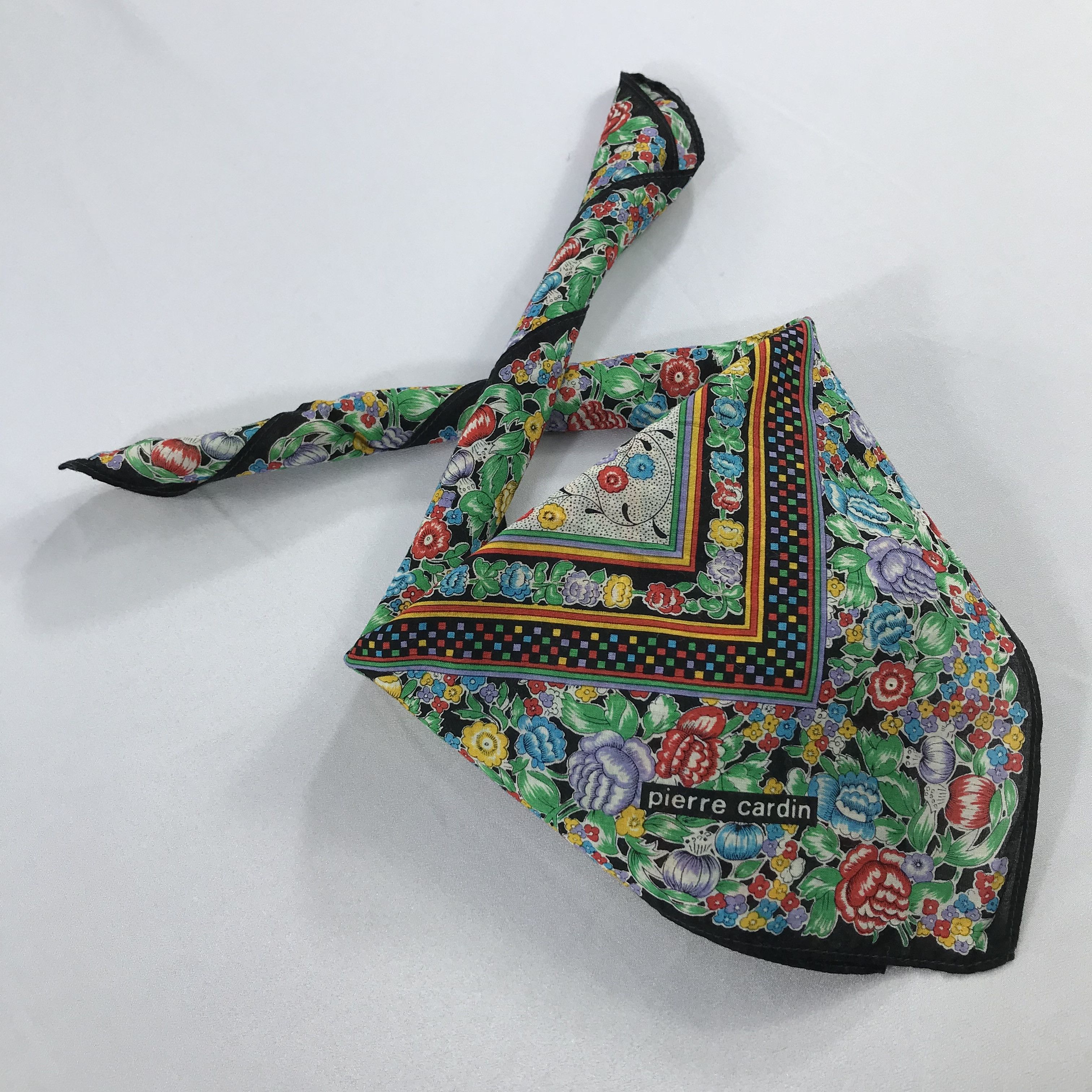 Pierre Cardin Pierre Cardin Bandana / Handkerchief / Neckerchief - S2178 Size ONE SIZE - 4 Thumbnail