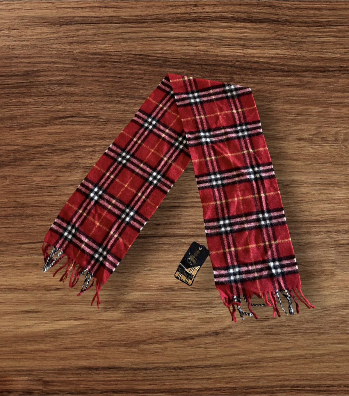 Burberry Vintage Burberry Scarf Size ONE SIZE - 1 Thumbnail