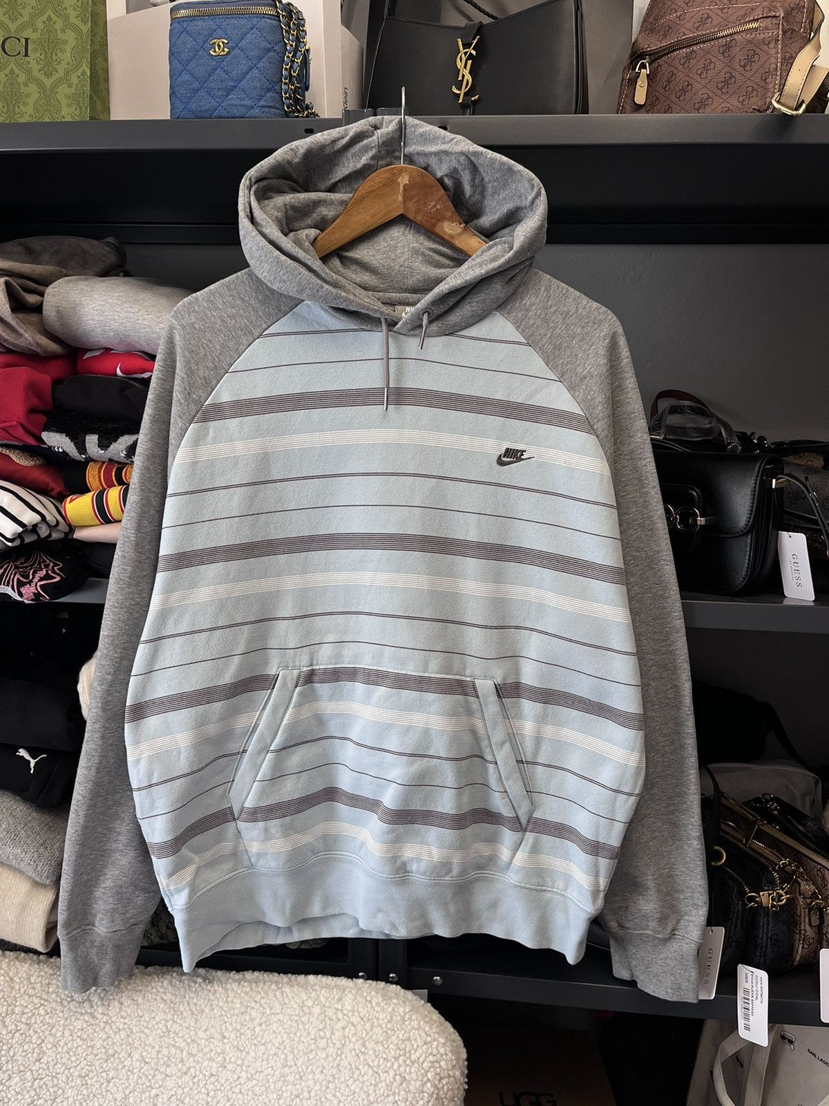 Nike Nike Vintage Striped Hoodie Grailed