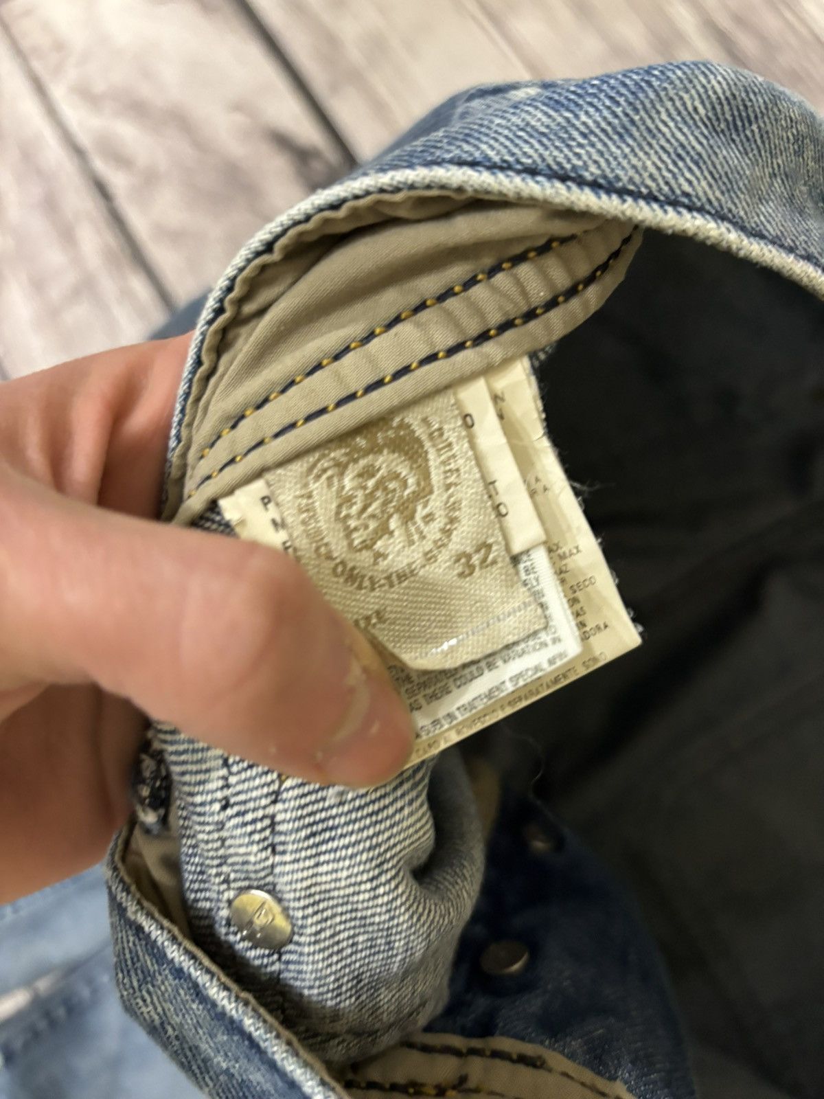 Diesel × Hysteric Glamour Rick Owens Junya Watanabe Style Diesel Flared Sexy Jeans Size US 32 / EU 48 - 7 Thumbnail