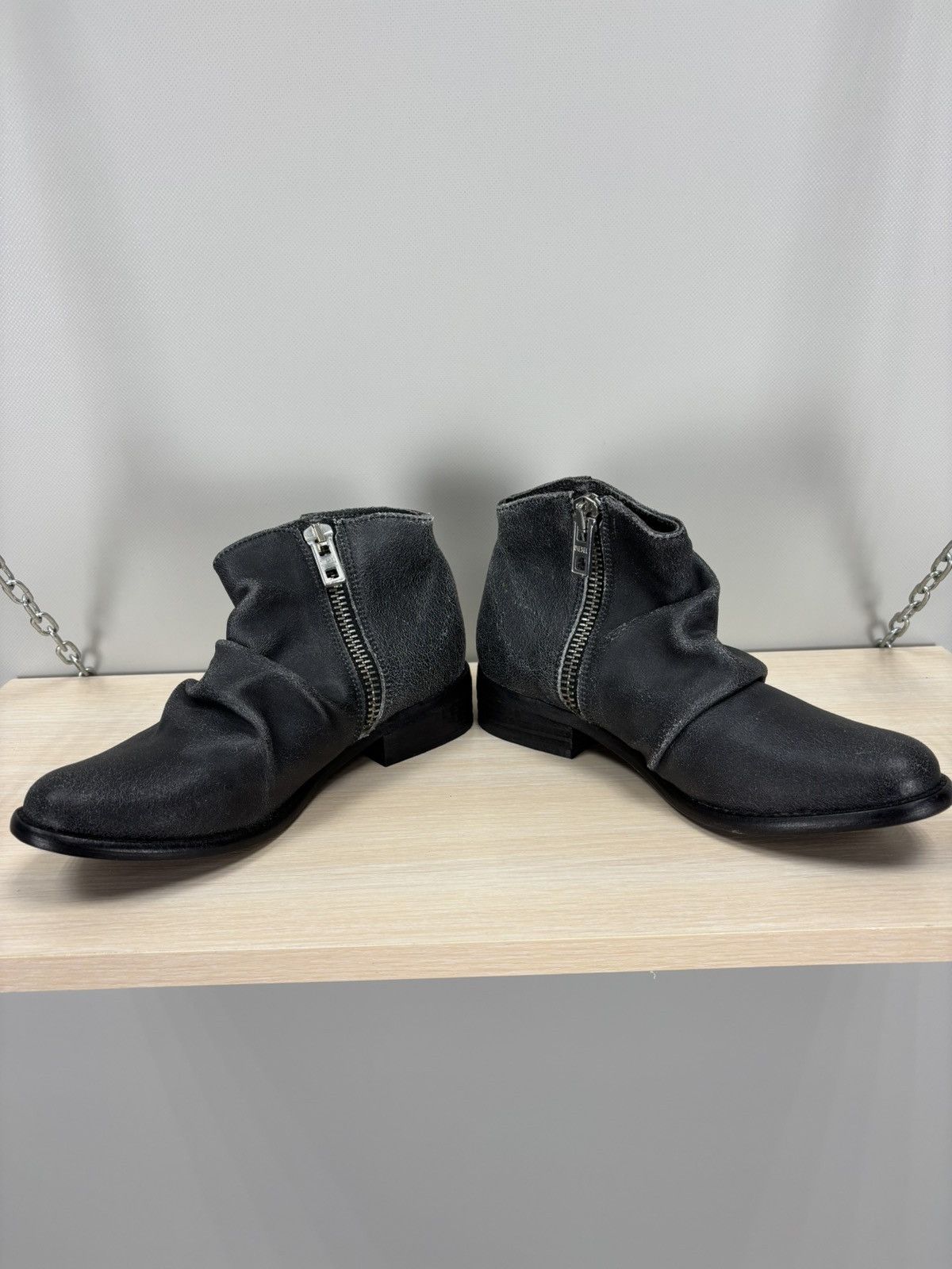 Diesel × Diesel Black Gold Womens boots Diesel Size 36 Color Black Size US 6 / IT 36 - 6 Thumbnail