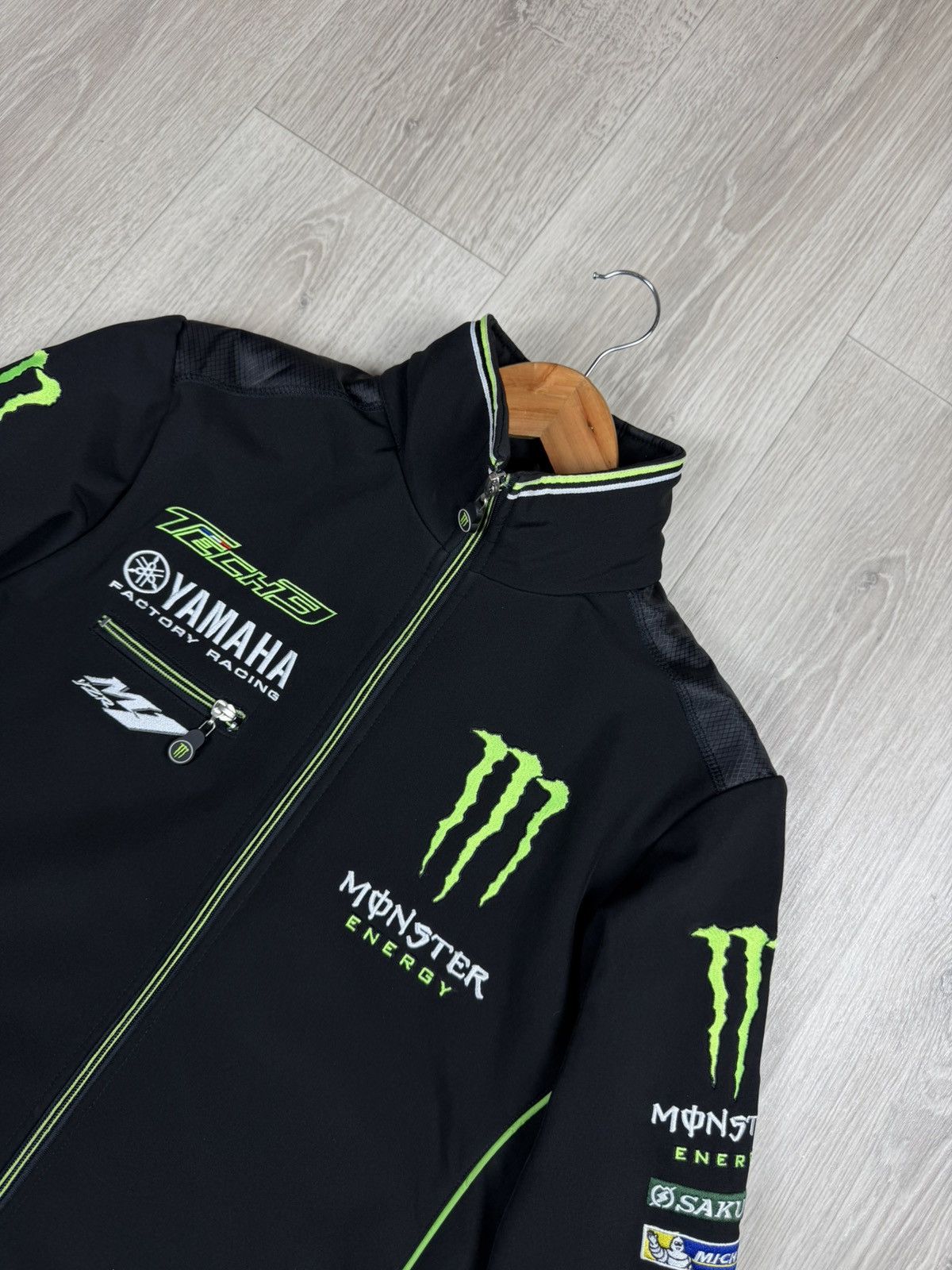 Yamaha Yamaha Monster Energy Soft-Shell Racing Jacket Vintage Size US S / EU 44-46 / 1 - 2 Thumbnail
